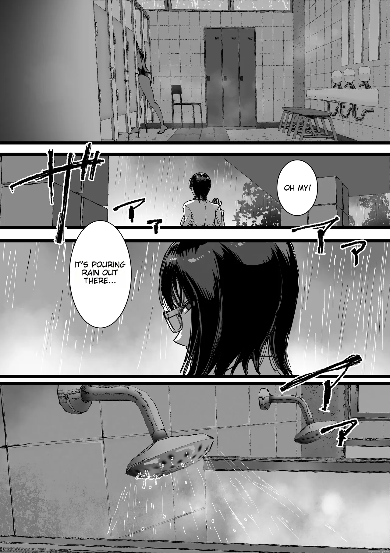 [Amagyappa (Amane-san)] Inran Onna Kyoushi no Su Pool no Shower wa Yaribeya desu | Amane-san - The Lascivious Female Teacher's Nest: The Pool Shower is a Sex Room [English] [MTL] page 28 original parody - sole male nakadashi hentai manga - read online free