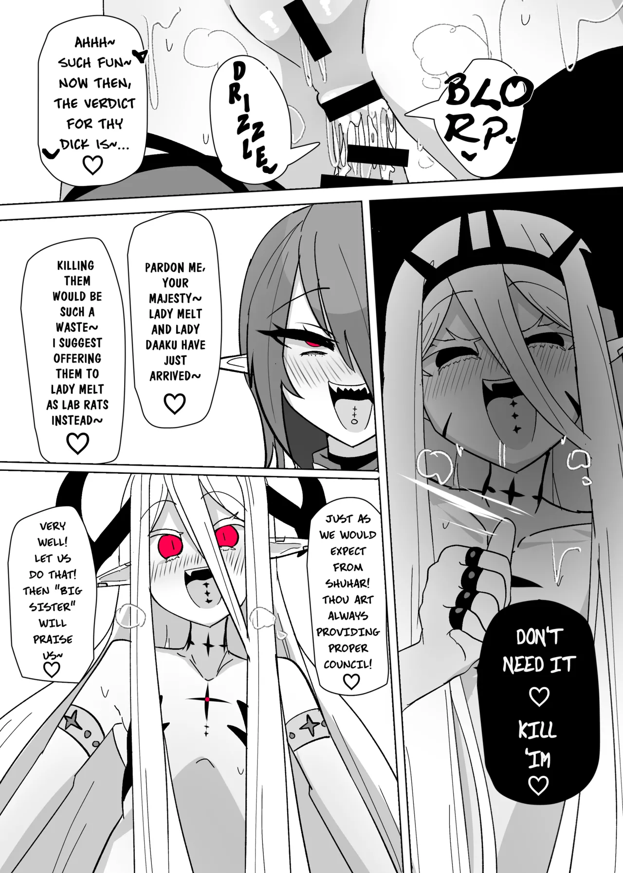 The House of Evil Class Change 8 Evil Dragon Empress page 23 original parody - yuri big breasts hentai manga - read online free