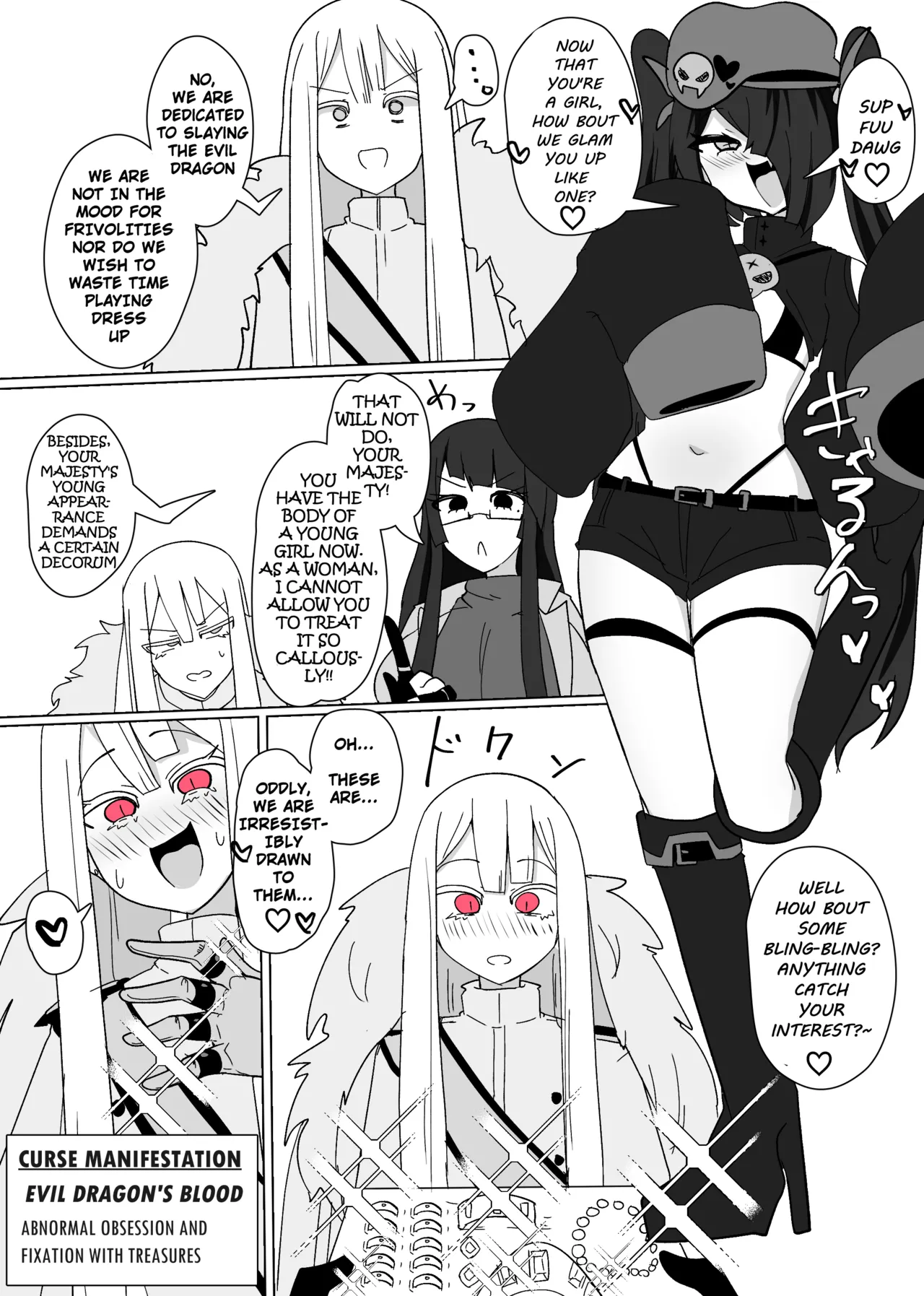 The House of Evil Class Change 8 Evil Dragon Empress page 9 original parody - yuri big breasts hentai manga - read online free