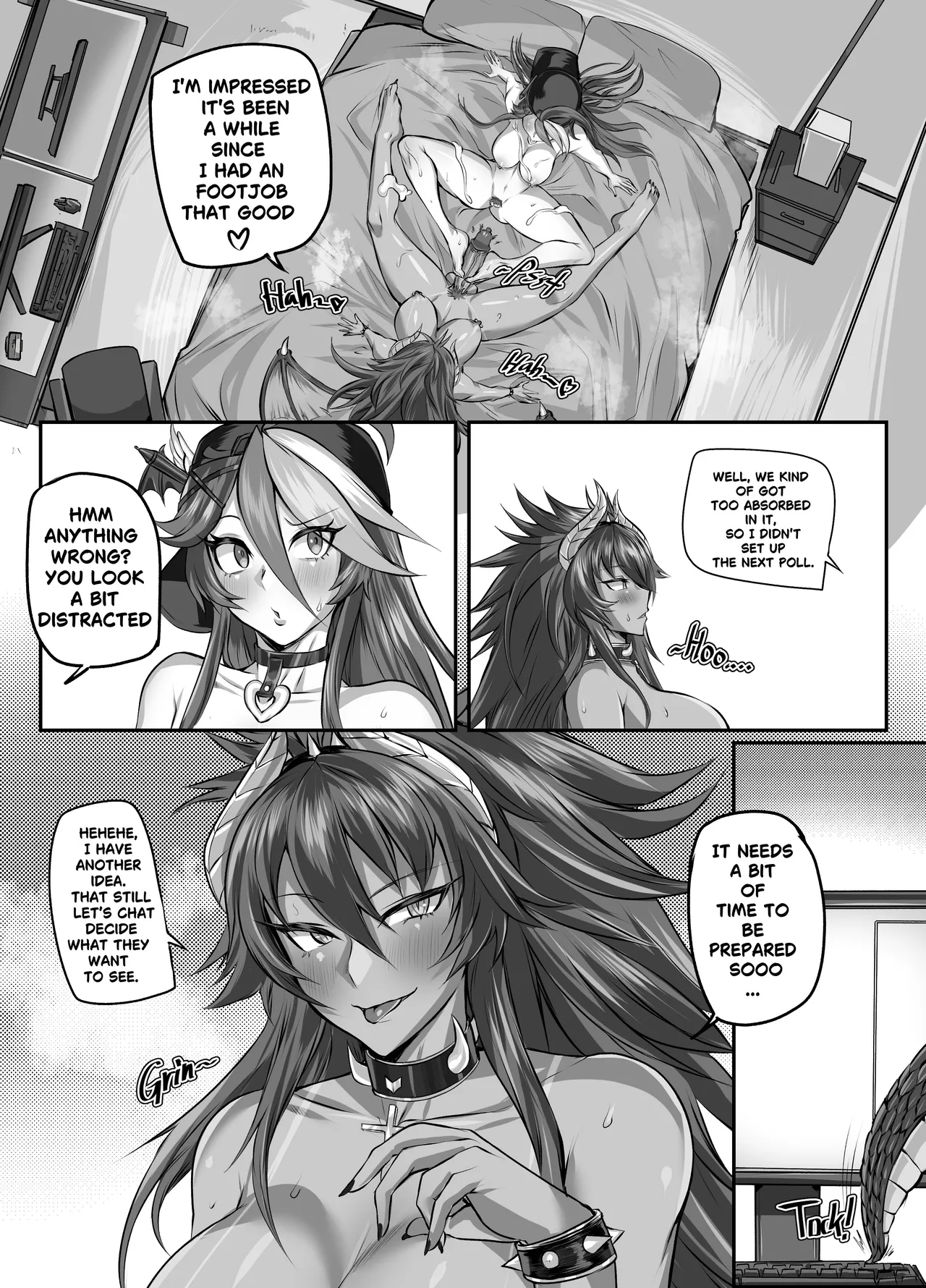 Vtubers Collab page 13 featuring zentreya - nakadashi paizuri hentai manga - read online free