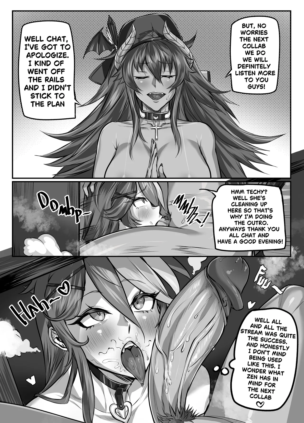 Vtubers Collab page 20 featuring zentreya - nakadashi paizuri hentai manga - read online free