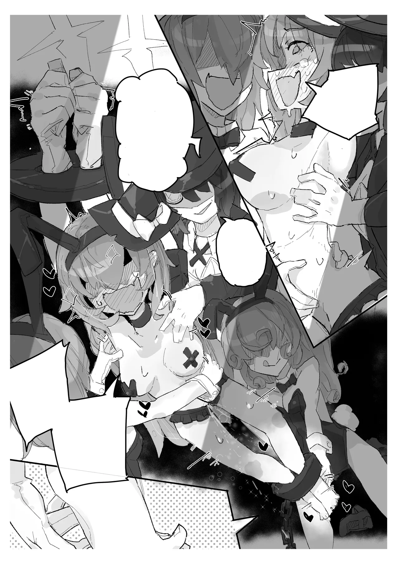 Majo to Kusuguri Majutsu Show page 24 original parody - bondage tickling hentai manga - read online free