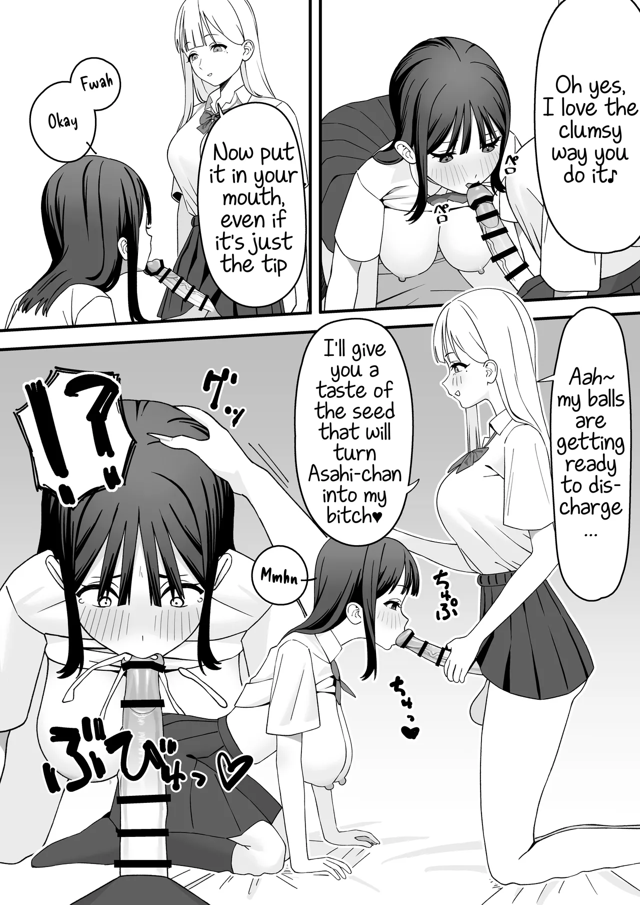 Futanari Gal Tennyuusei o Kuu page 13 original parody - futanari big breasts hentai manga - read online free