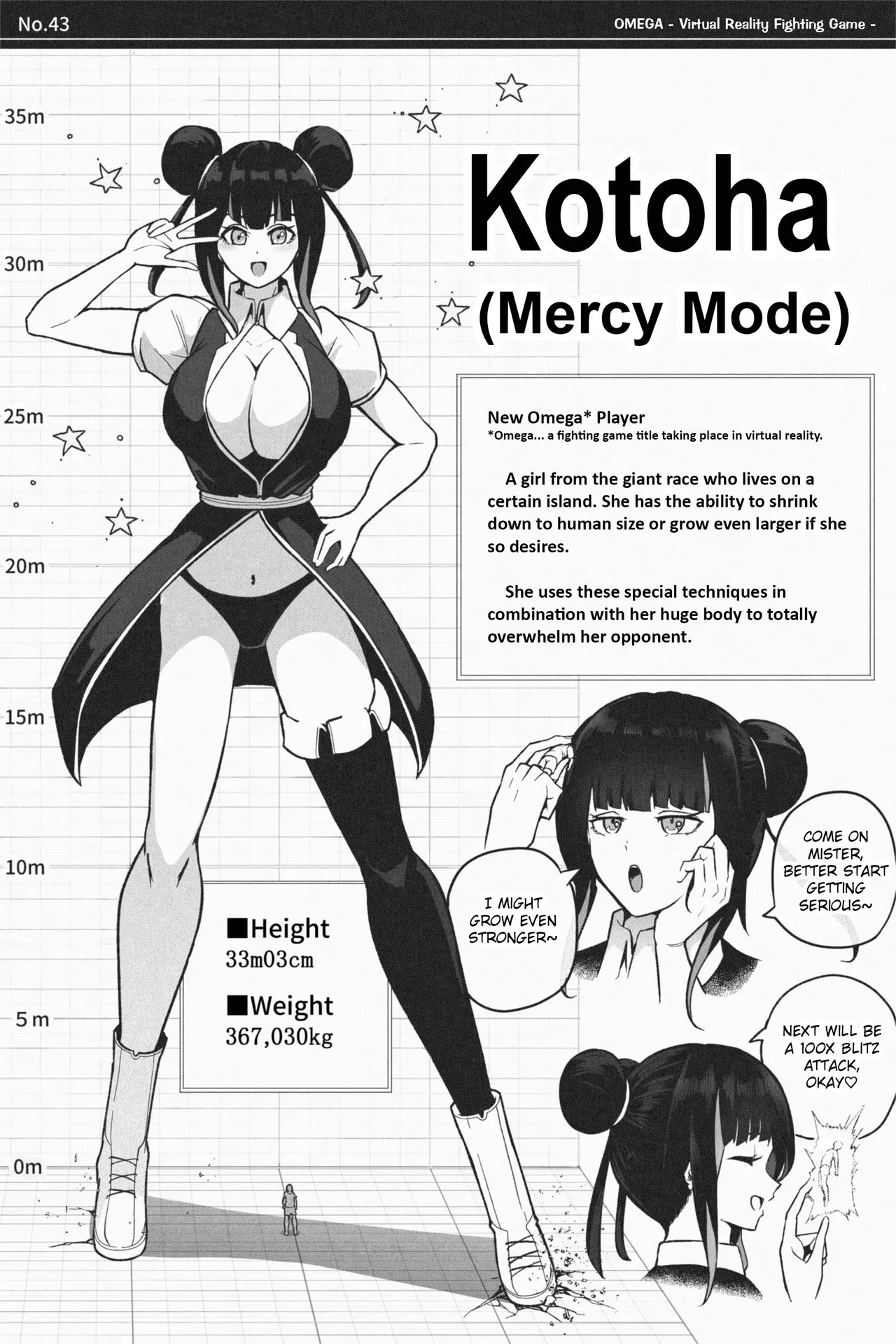 OMEGA page 28 original parody - big breasts growth hentai manga - read online free