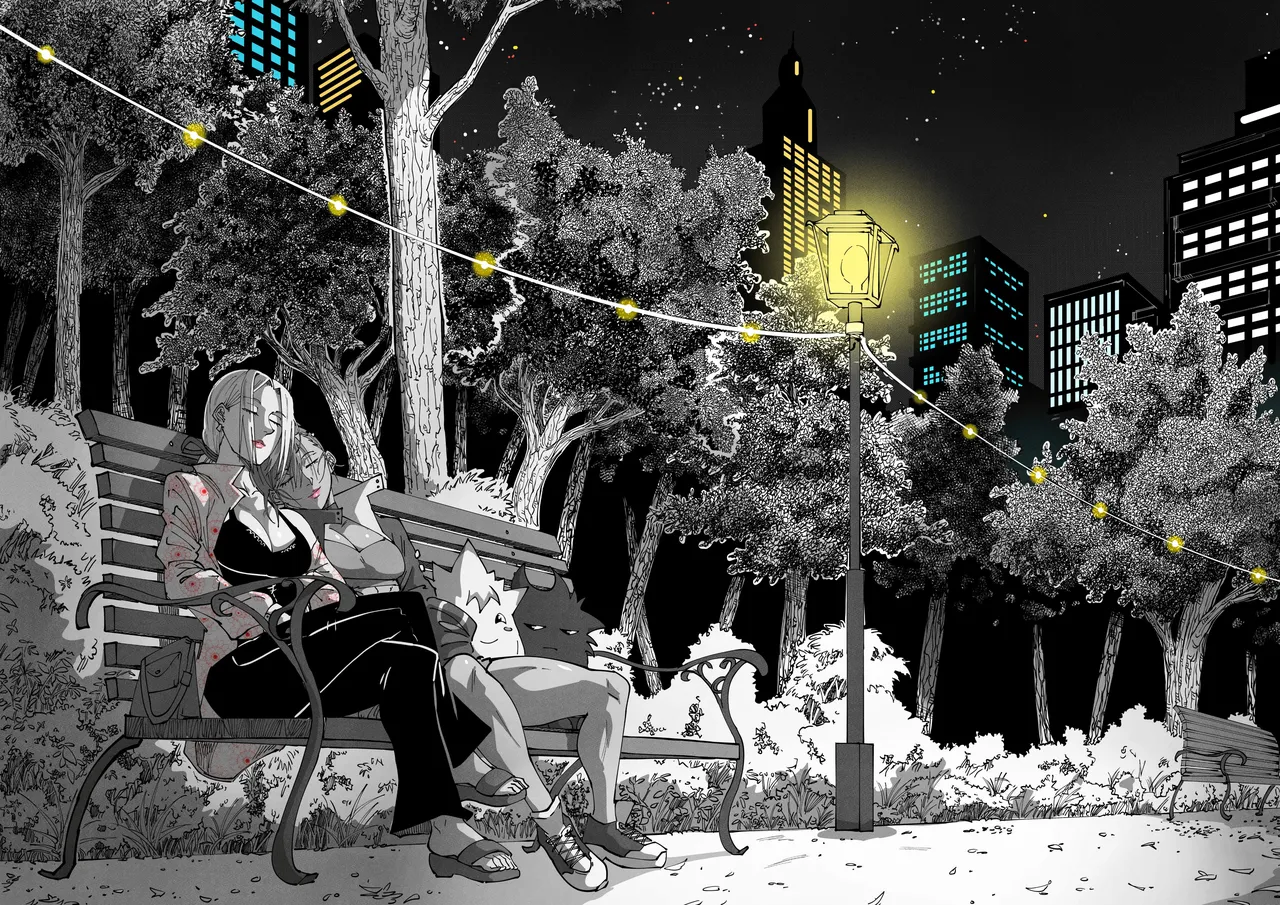 GNO: Girl's Night Out - Issue 02 page 182 original parody - ttf threesome futanari hentai manga - read online free