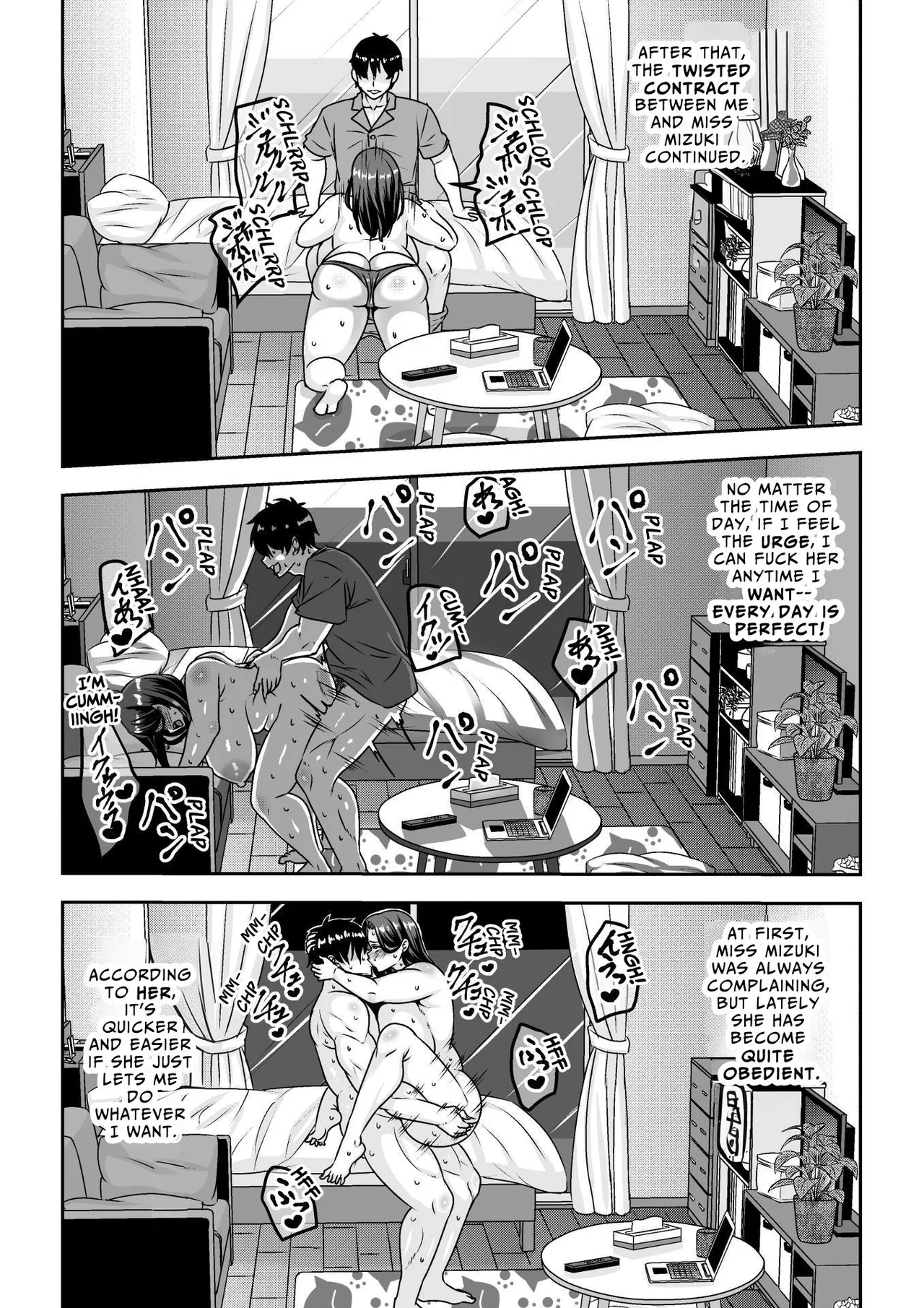 [Waribashi Kouka] Ore ga Seigou na no o Shirazu ni Tsuki Ichi Man de Yarihoudai no Subscription Keiyaku o Musun de shimatta Funinki Fuuzokujou Oba-san | Unpopular Prostitute Signs An All-I-Can-Fuck Monthly Subscription Not Knowing I'm A Total Horndog [English] [Reforged] page 52 original parody - sole female sole male hentai manga - read online free