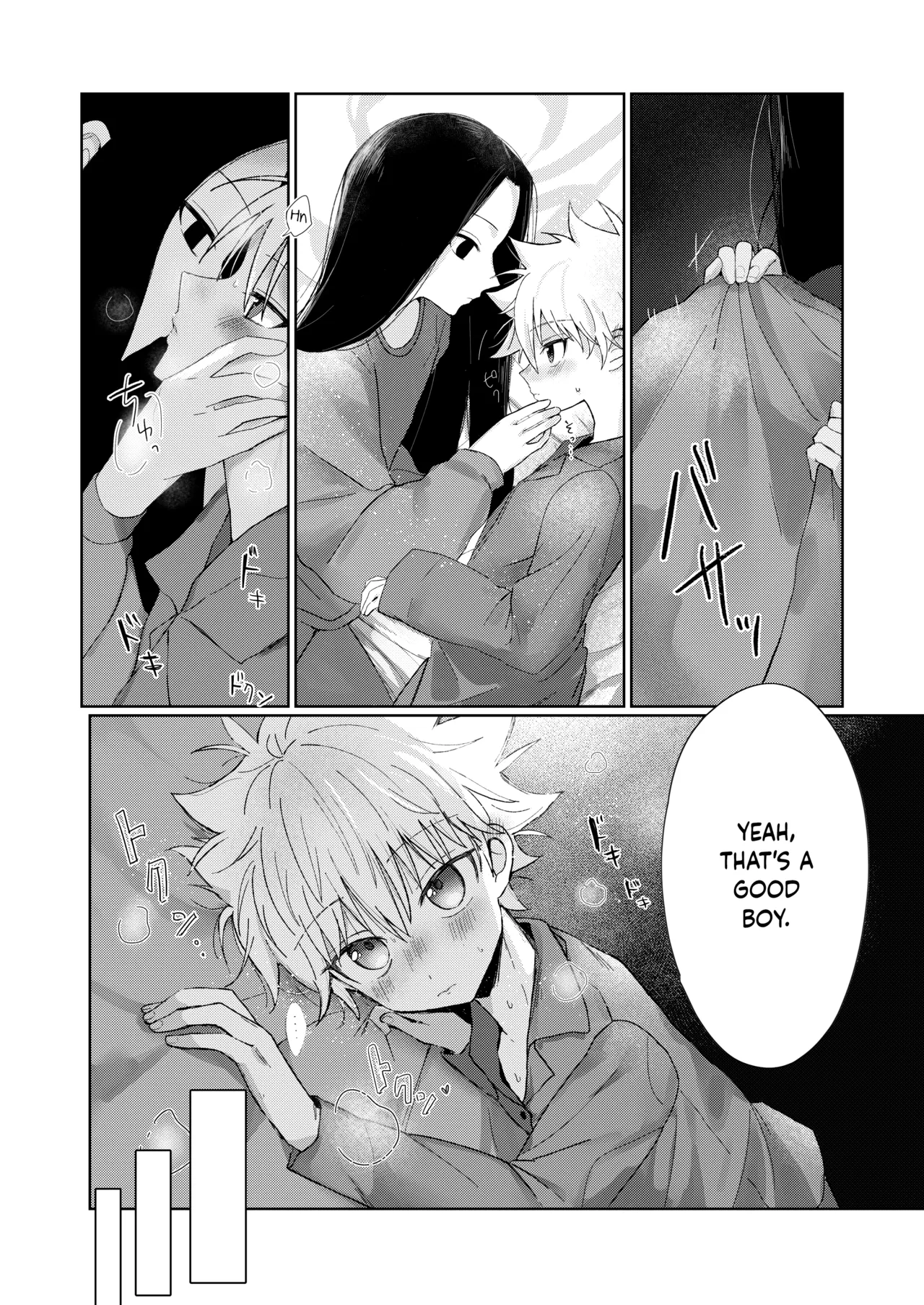 Page 7 of [Usagijima (Chiso)] Oyasumi no Ato ni | After Saying Good Night (Hunter x Hunter) [English] {Chin²} [Digital]