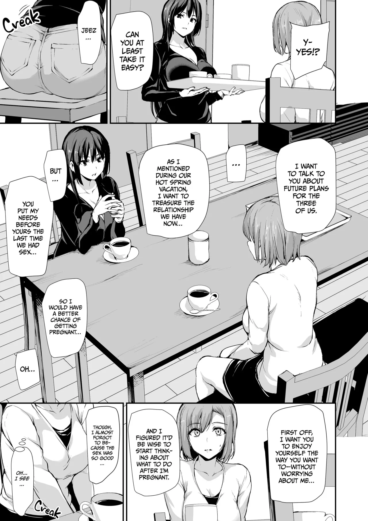 Kyonyuu Ga Futariinai To Bokkishinai Otto No Tame Ni Tomodachi O Tsuretekita Tsuma Chapter 1-3 page 144 - business suit sweating hentai manga - read online free