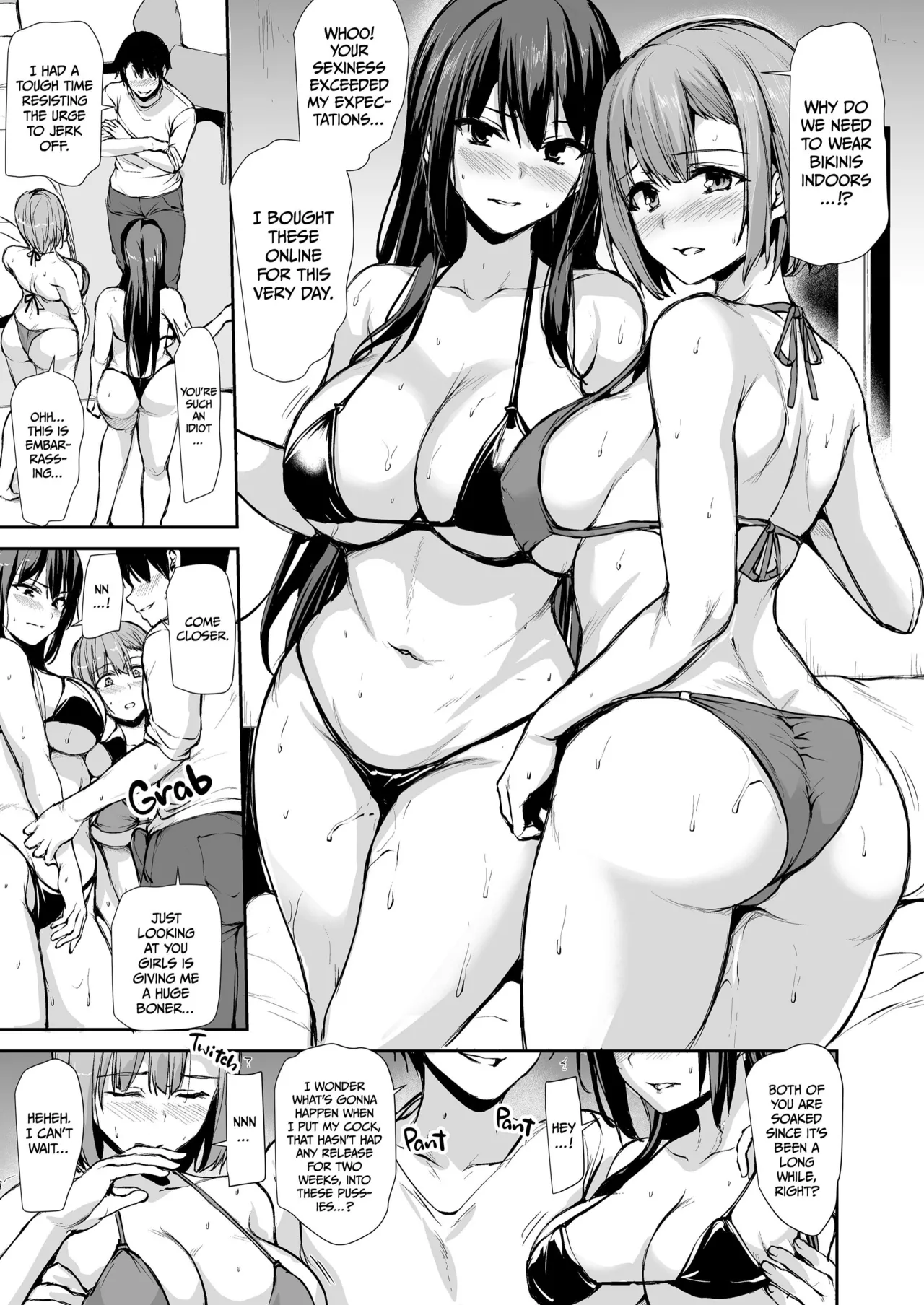 Kyonyuu Ga Futariinai To Bokkishinai Otto No Tame Ni Tomodachi O Tsuretekita Tsuma Chapter 1-3 page 148 - business suit sweating hentai manga - read online free