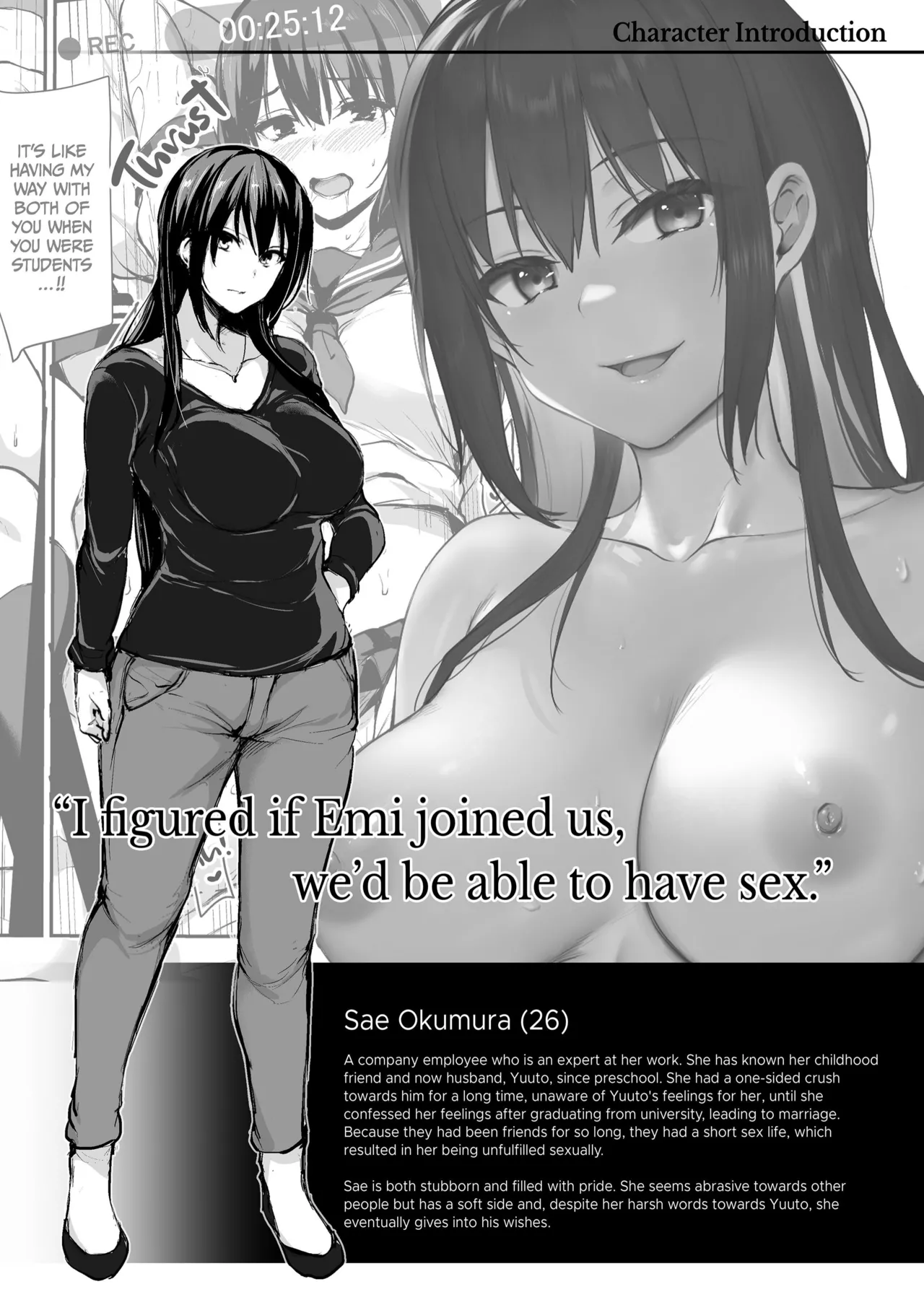 Kyonyuu Ga Futariinai To Bokkishinai Otto No Tame Ni Tomodachi O Tsuretekita Tsuma Chapter 1-3 page 205 - business suit sweating hentai manga - read online free