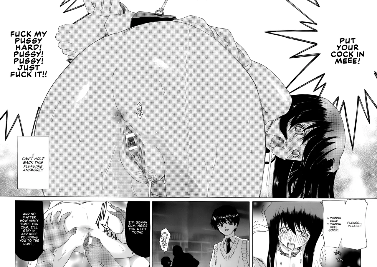 Rakuin Gakuen page 162 - blindfold stockings hentai manga - read online free