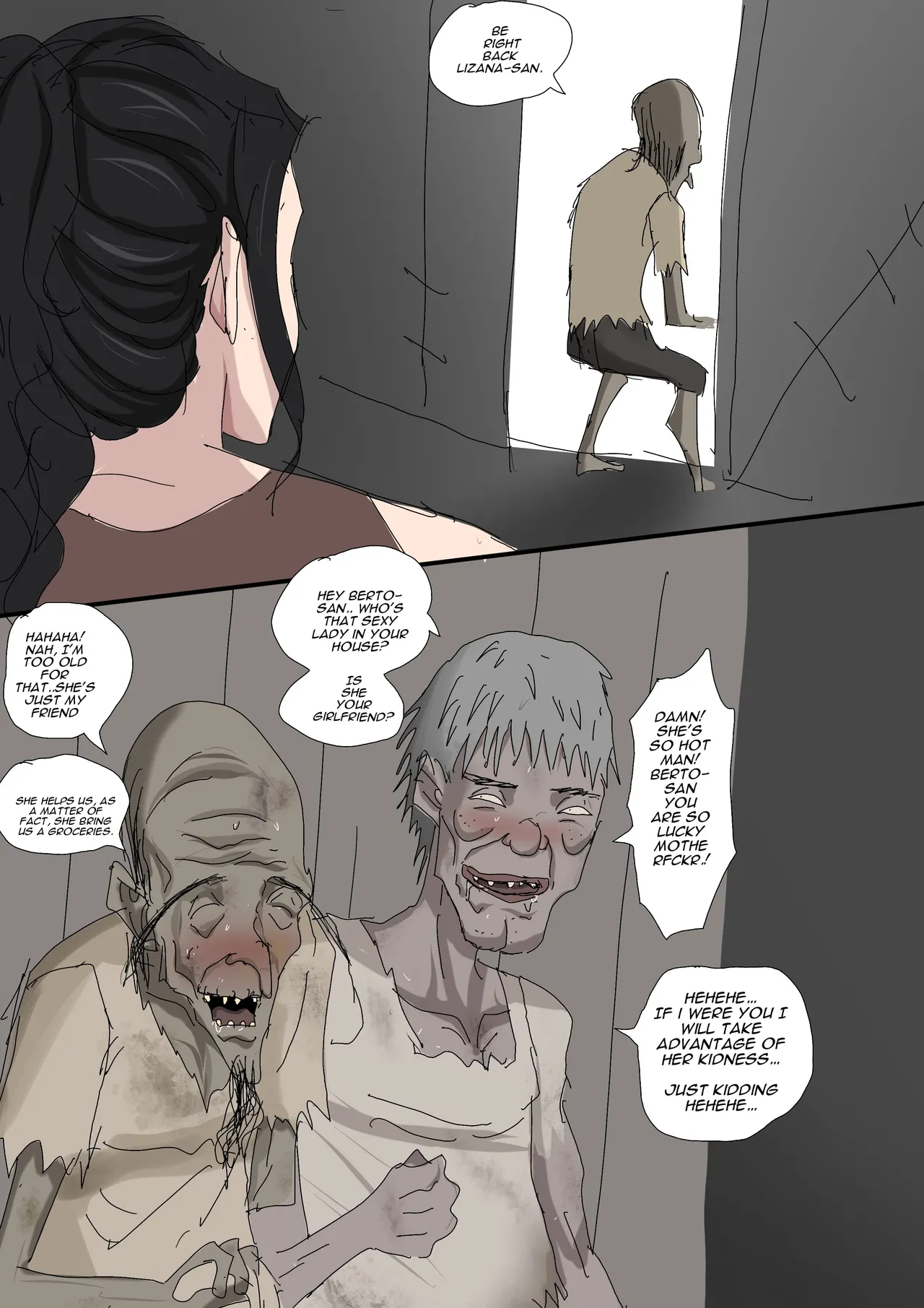 Sinful Lust - Lizana And The Homeless page 51 original parody - milf big breasts hentai manga - read online free