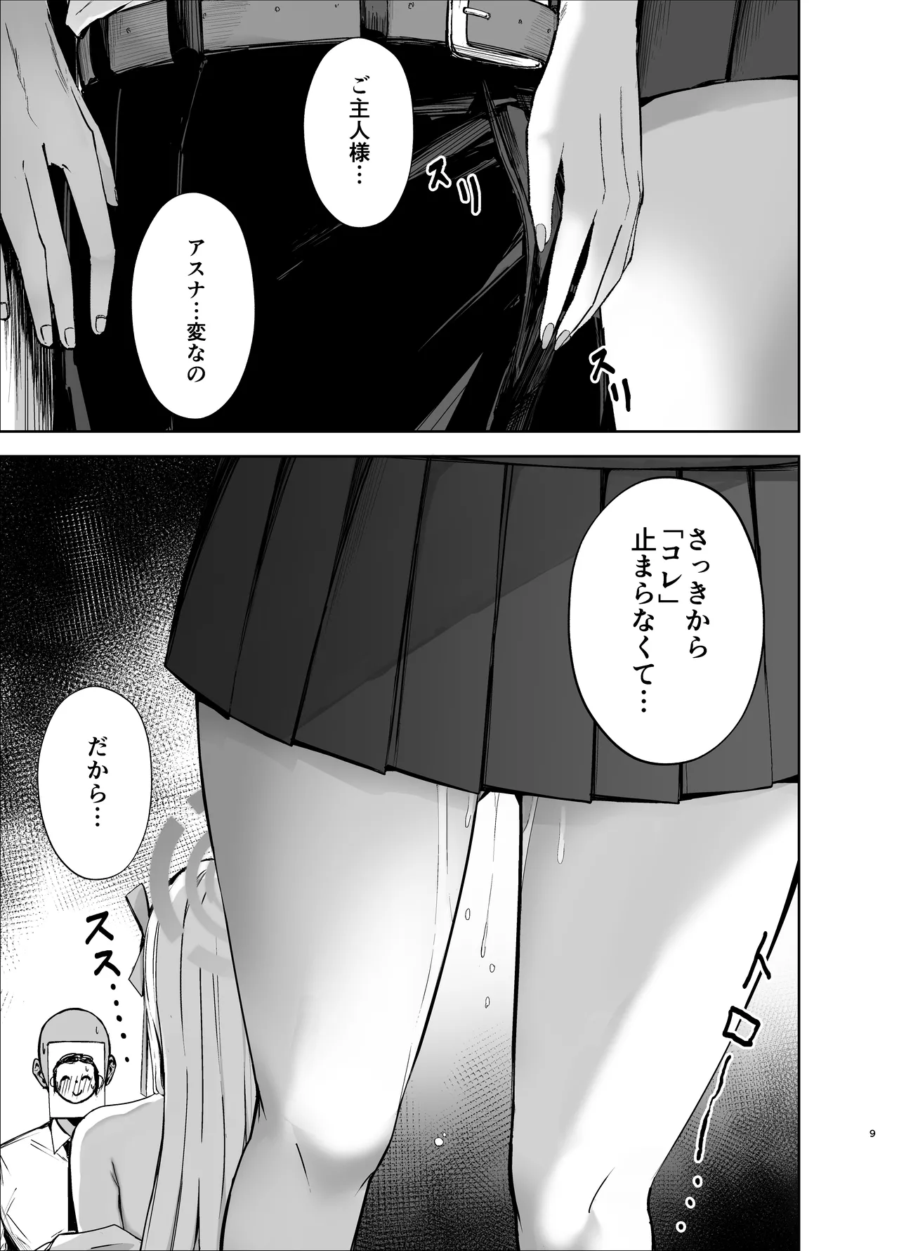 Asuna ga Biyaku o Nonde Dosukebe ni Nachau Hon - Page 8