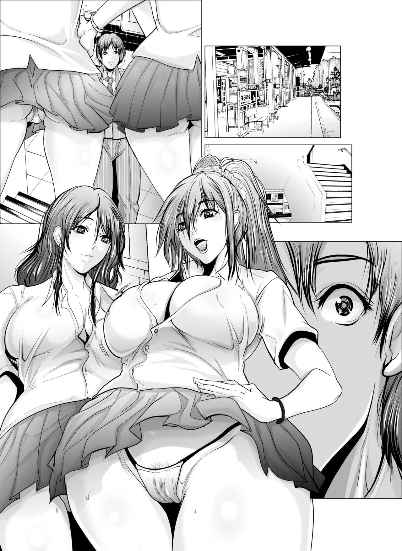 Puripuri Body na Tanetsuke Chiyo JK page 25 original parody - handjob kissing hentai manga - read online free