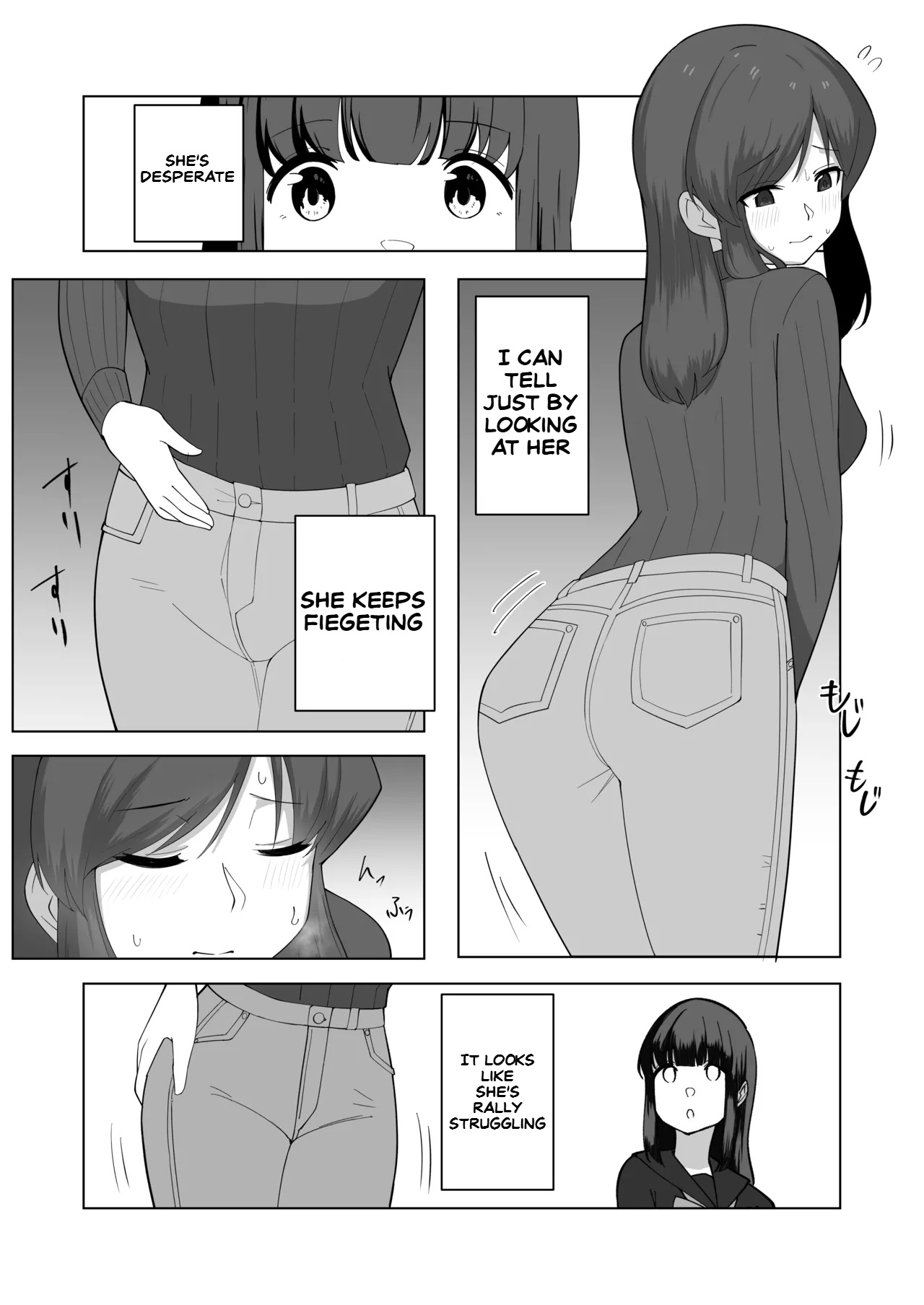 Gaman Ressha ni Nottemita! page 13 original parody - females only schoolgirl uniform hentai manga - read online free