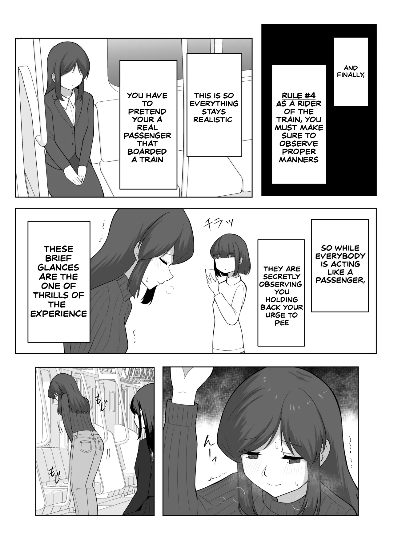 Gaman Ressha ni Nottemita! page 15 original parody - females only no penetration hentai manga - read online free