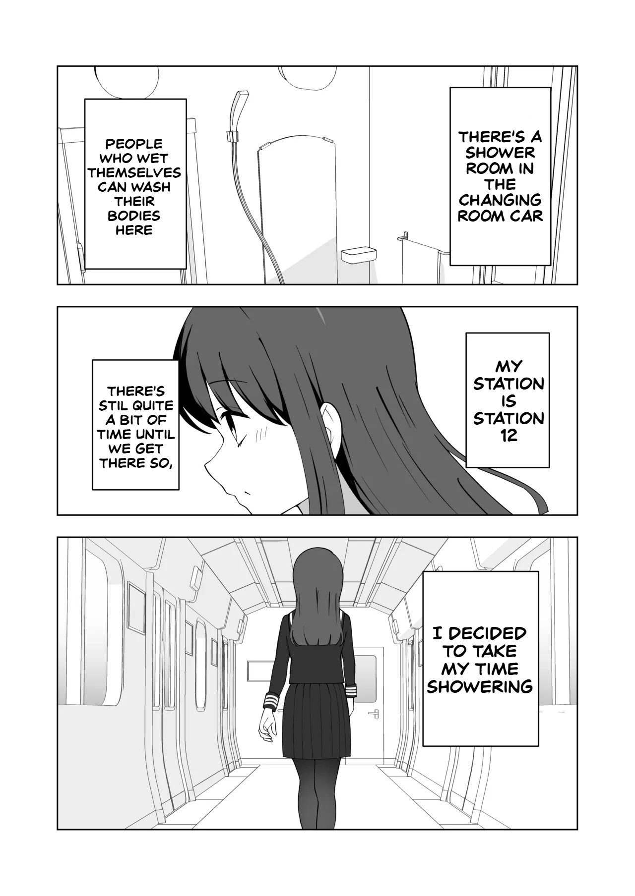 Gaman Ressha ni Nottemita! page 60 original parody - females only no penetration hentai manga - read online free