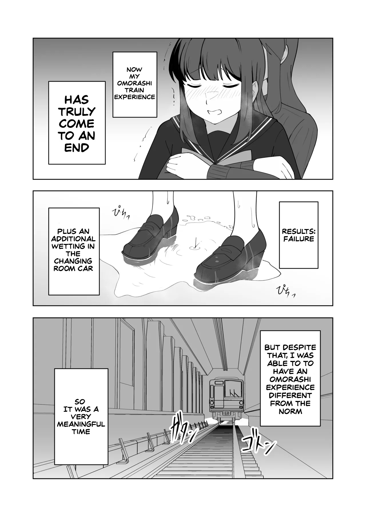 Gaman Ressha ni Nottemita! page 69 original parody - females only no penetration hentai manga - read online free