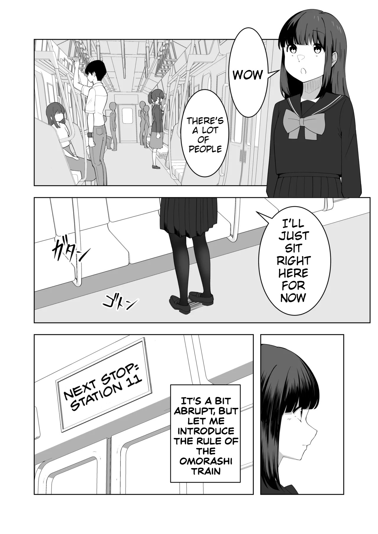 Gaman Ressha ni Nottemita! - Page 8