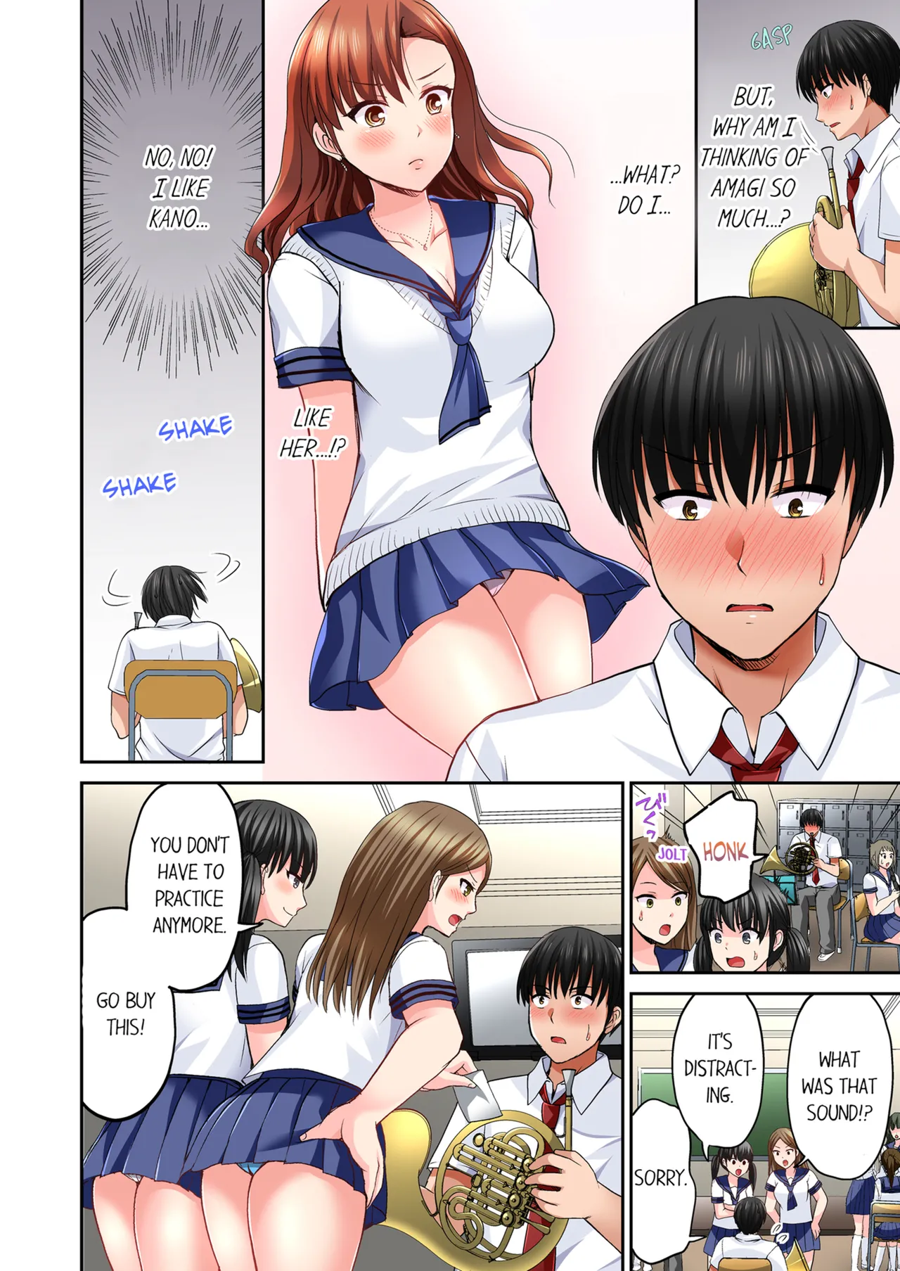 Pashiri no Shita Teku, Yabaitte... ~ Ebi Sori Iki Suru Namaiki Gyaru | Bullied Boy's Tongue Revenge Vol.1-4 page 149 - sole male full color hentai manga - read online free