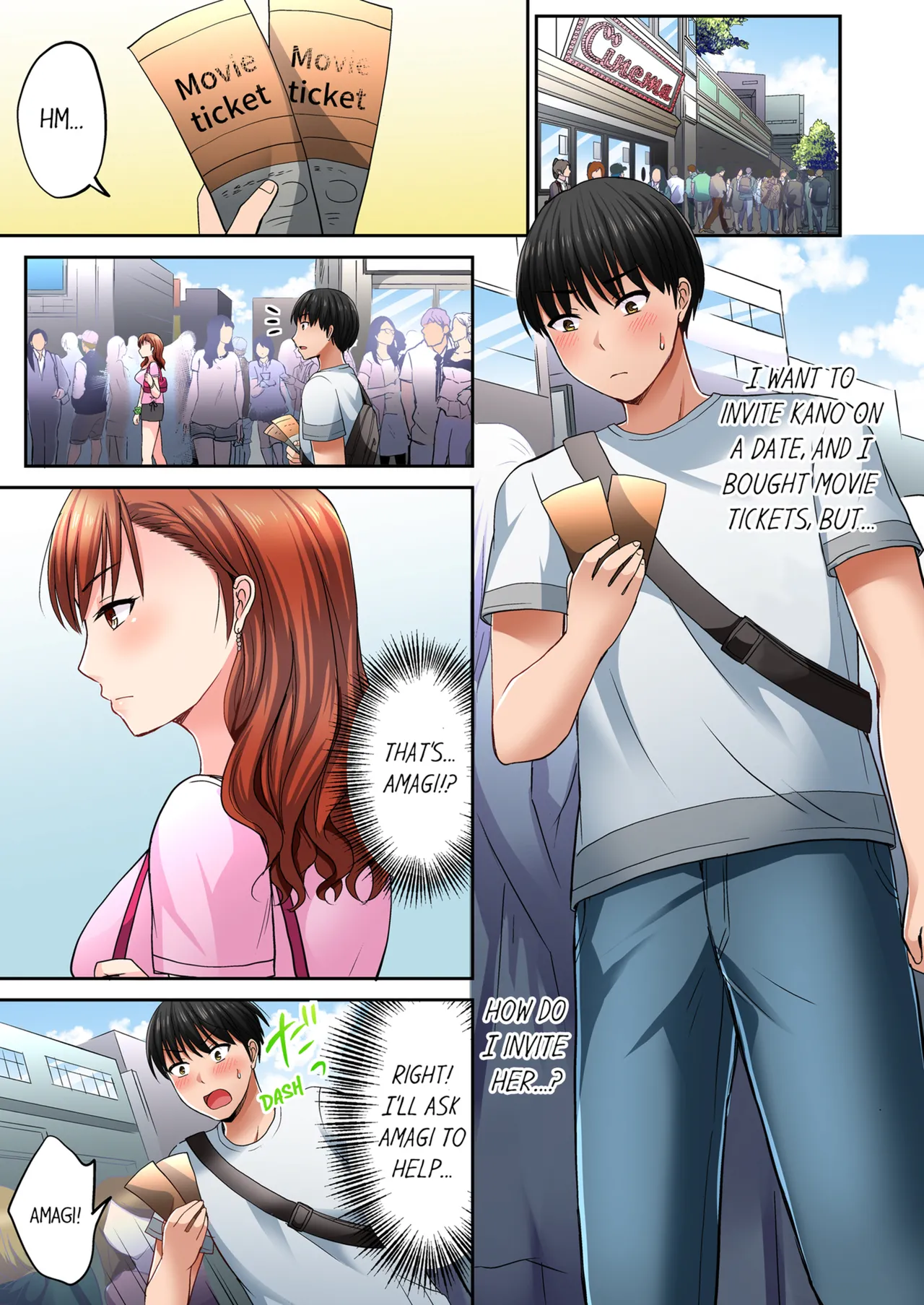 Pashiri no Shita Teku, Yabaitte... ~ Ebi Sori Iki Suru Namaiki Gyaru | Bullied Boy's Tongue Revenge Vol.1-4 page 196 - sole male full color hentai manga - read online free