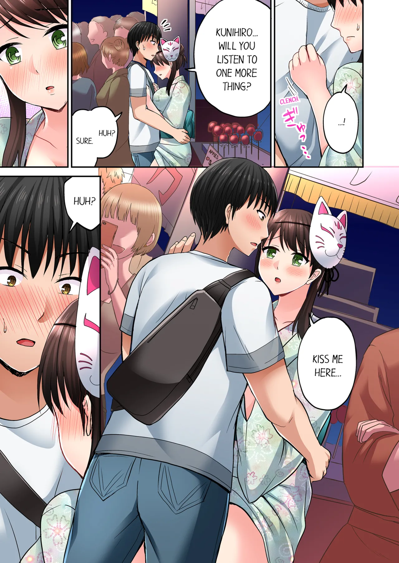 Pashiri no Shita Teku, Yabaitte... ~ Ebi Sori Iki Suru Namaiki Gyaru | Bullied Boy's Tongue Revenge Vol.1-4 page 235 - sole male full color hentai manga - read online free