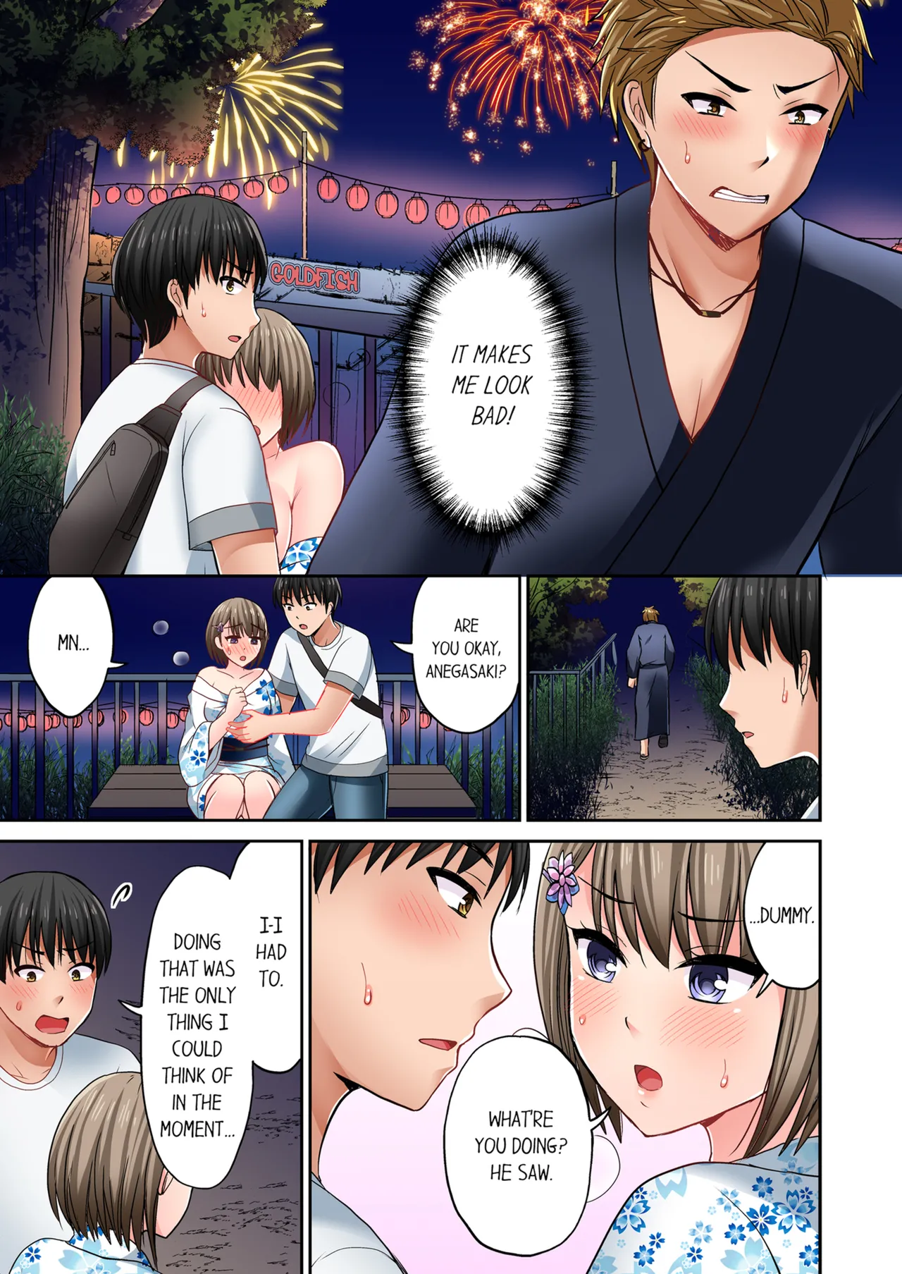 Pashiri no Shita Teku, Yabaitte... ~ Ebi Sori Iki Suru Namaiki Gyaru | Bullied Boy's Tongue Revenge Vol.1-4 page 279 - sole male full color hentai manga - read online free
