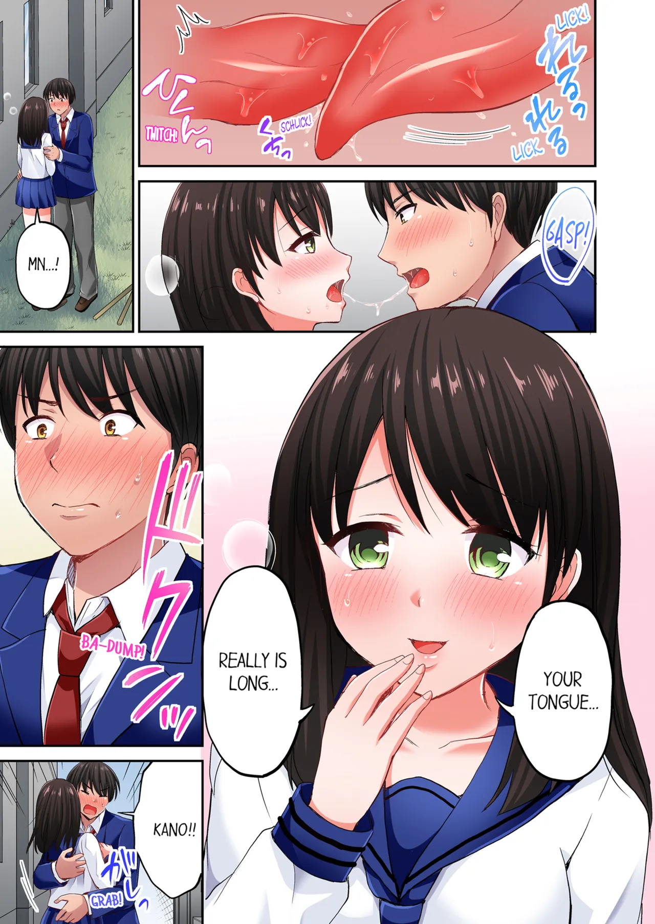 Pashiri no Shita Teku, Yabaitte... ~ Ebi Sori Iki Suru Namaiki Gyaru | Bullied Boy's Tongue Revenge Vol.1-4 page 52 - sole male full color hentai manga - read online free