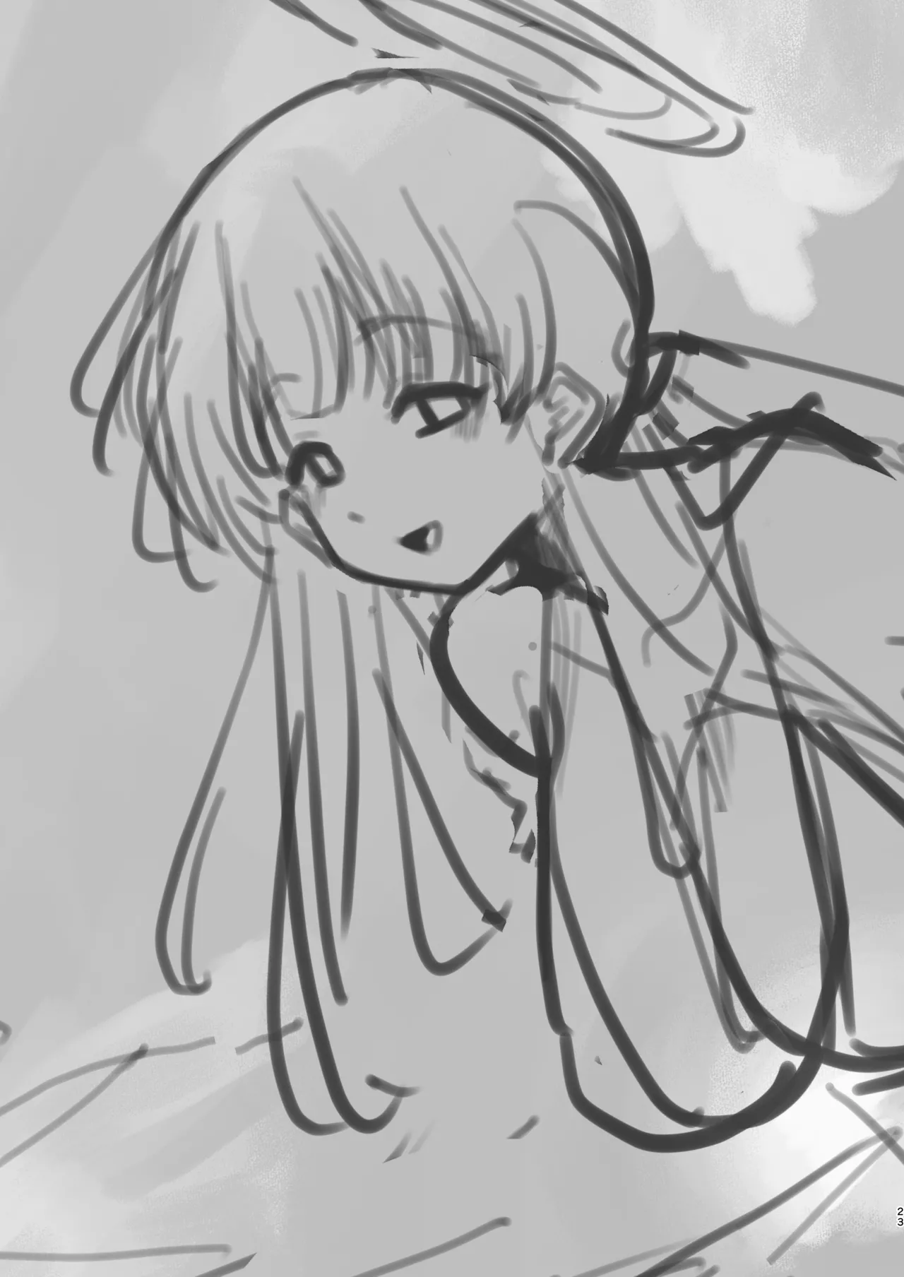 Ketten ga Nasasugiru Noa ni Ayamarasenagara Sex suru page 22 featuring sensei blue archive parody - sole female sole male hentai manga - read online free