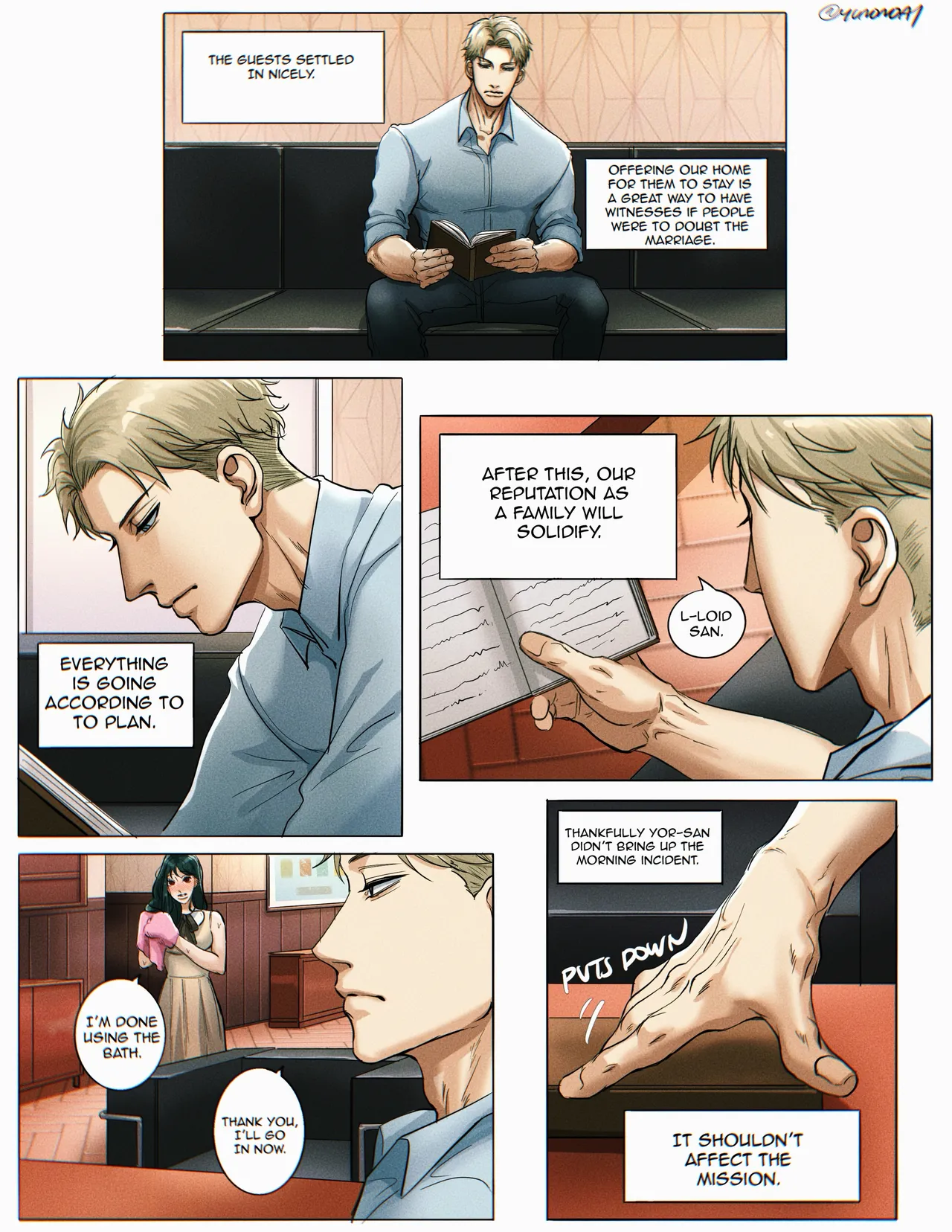 Yor & Loid page 23 featuring yor forger spy x family parody - handjob milf hentai manga - read online free