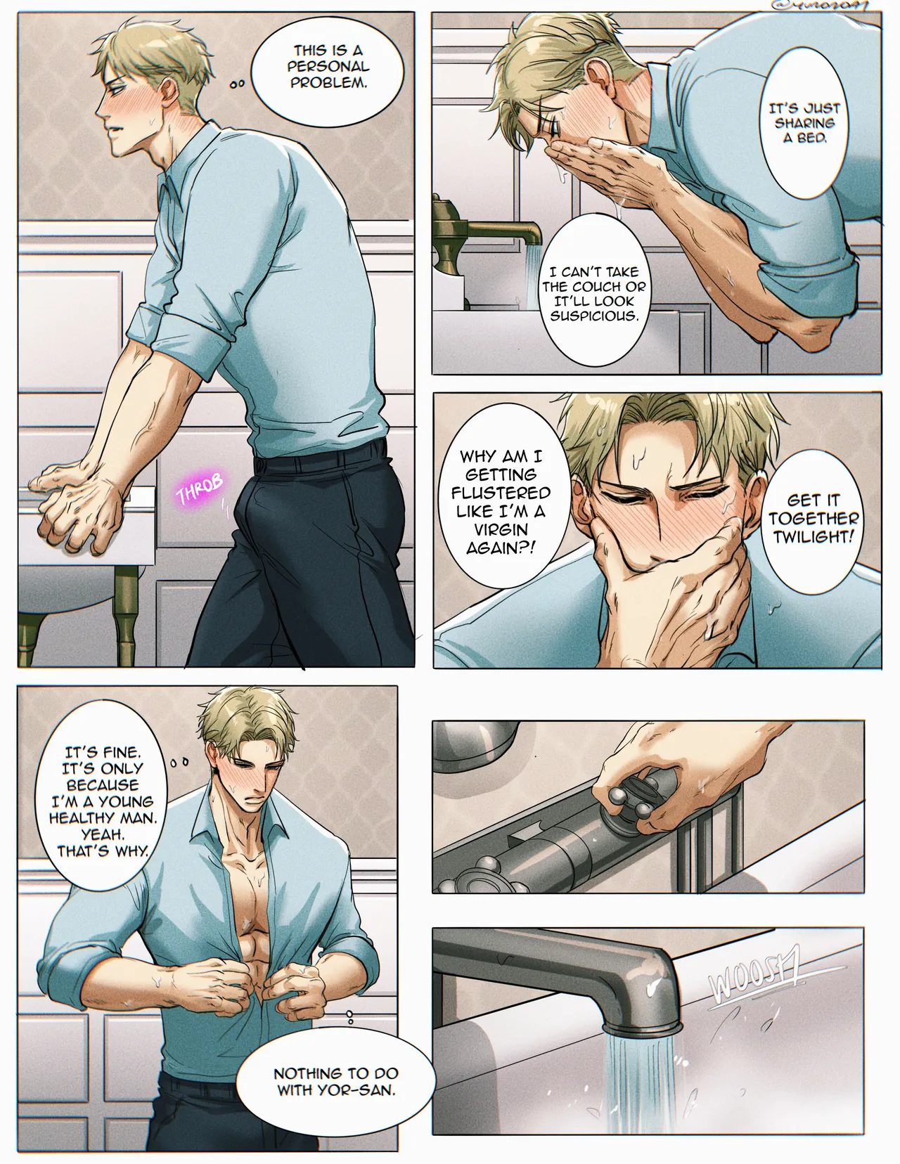 Yor & Loid page 24 featuring yor forger spy x family parody - sole female sole male hentai manga - read online free