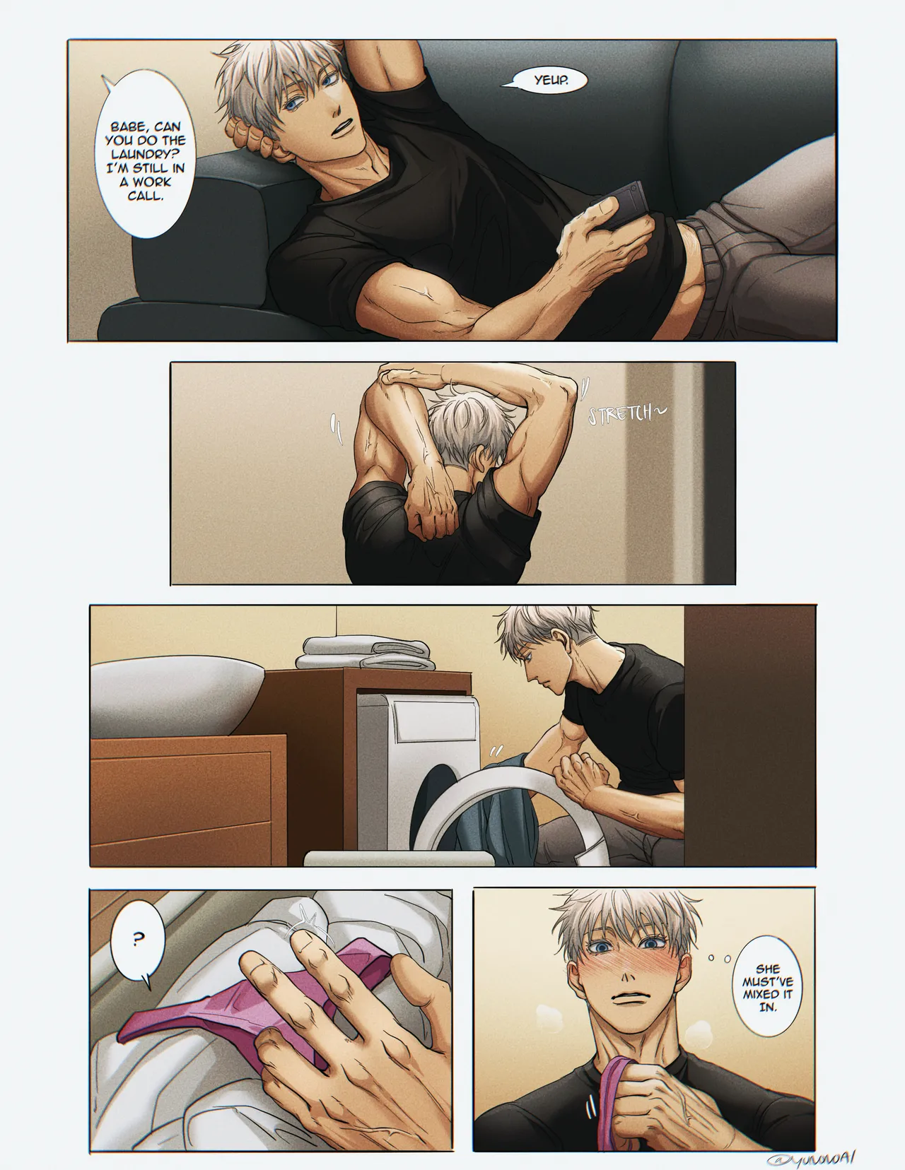 Gojo comics page 11 featuring satoru gojo jujutsu kaisen parody - sole female sole male hentai manga - read online free