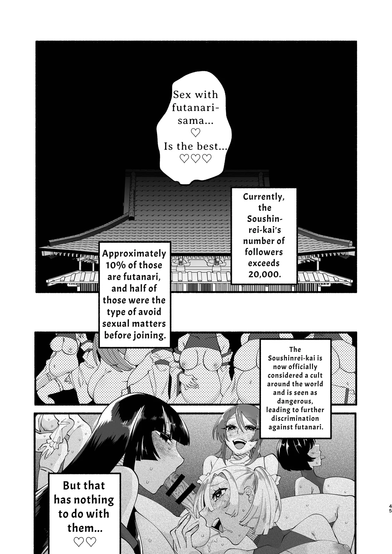 Shuukyou Kaimetsu! Futanari Musume | Religion Destroyed! Futanari Girl page 44 original parody - futanari big breasts hentai manga - read online free