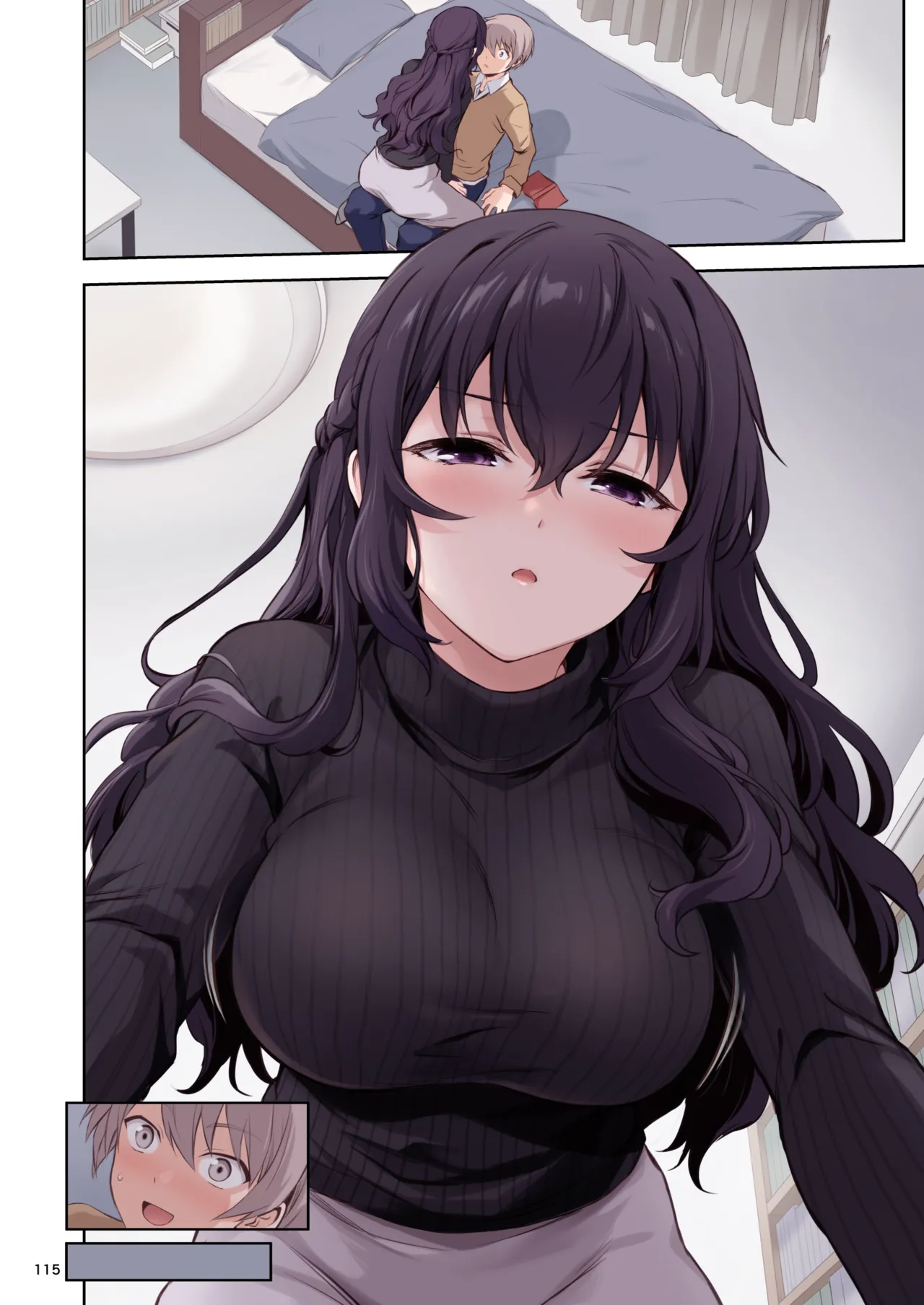 Hatsukoi x Osananajimi page 115 original parody - pantyhose big breasts hentai manga - read online free