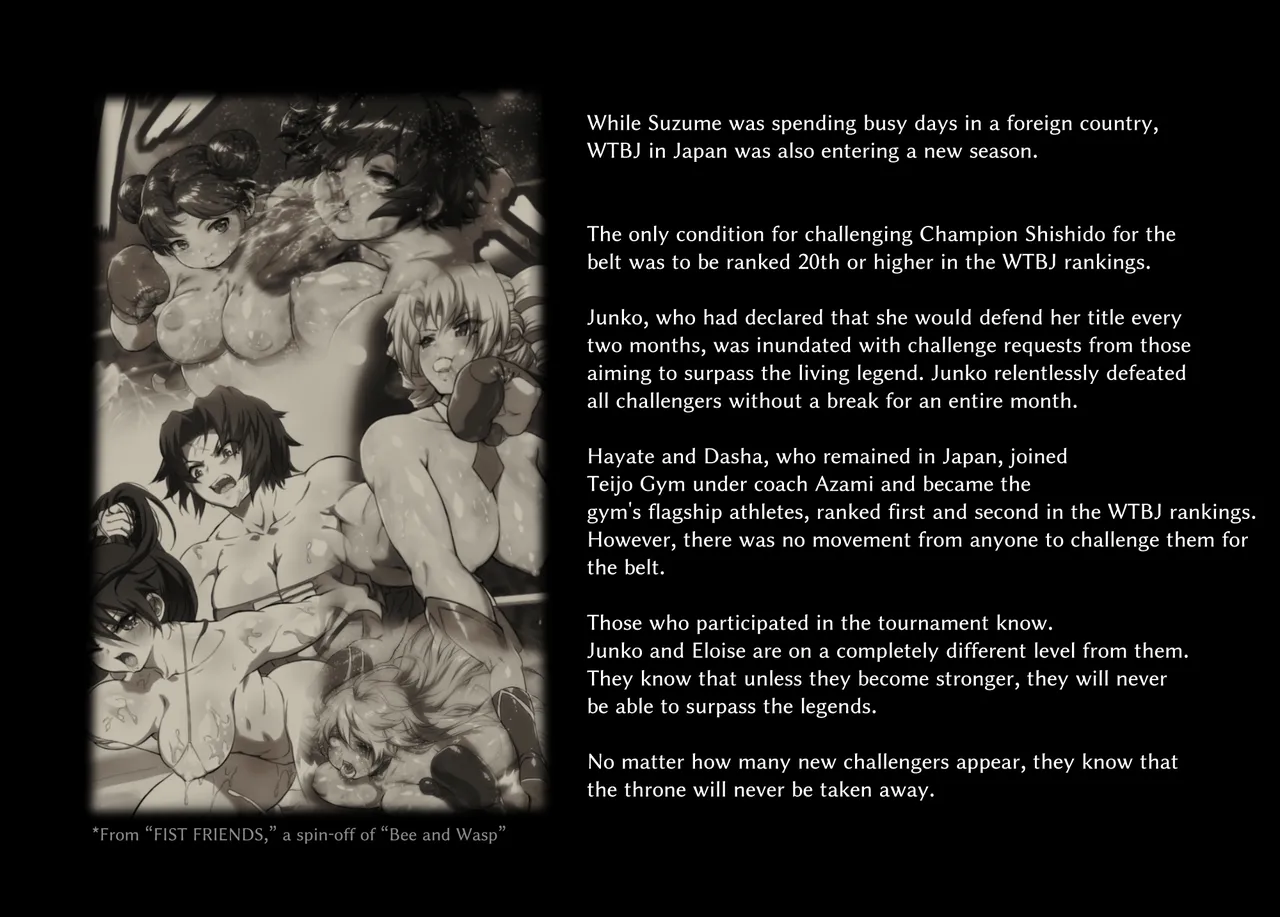 Honeybee and Wasp MEMORIAL page 332 original parody - ryona hentai manga - read online free