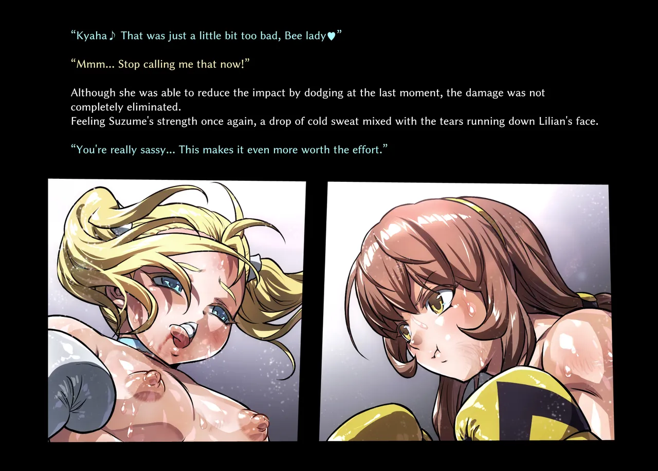 Honeybee and Wasp MEMORIAL page 361 original parody - ryona hentai manga - read online free