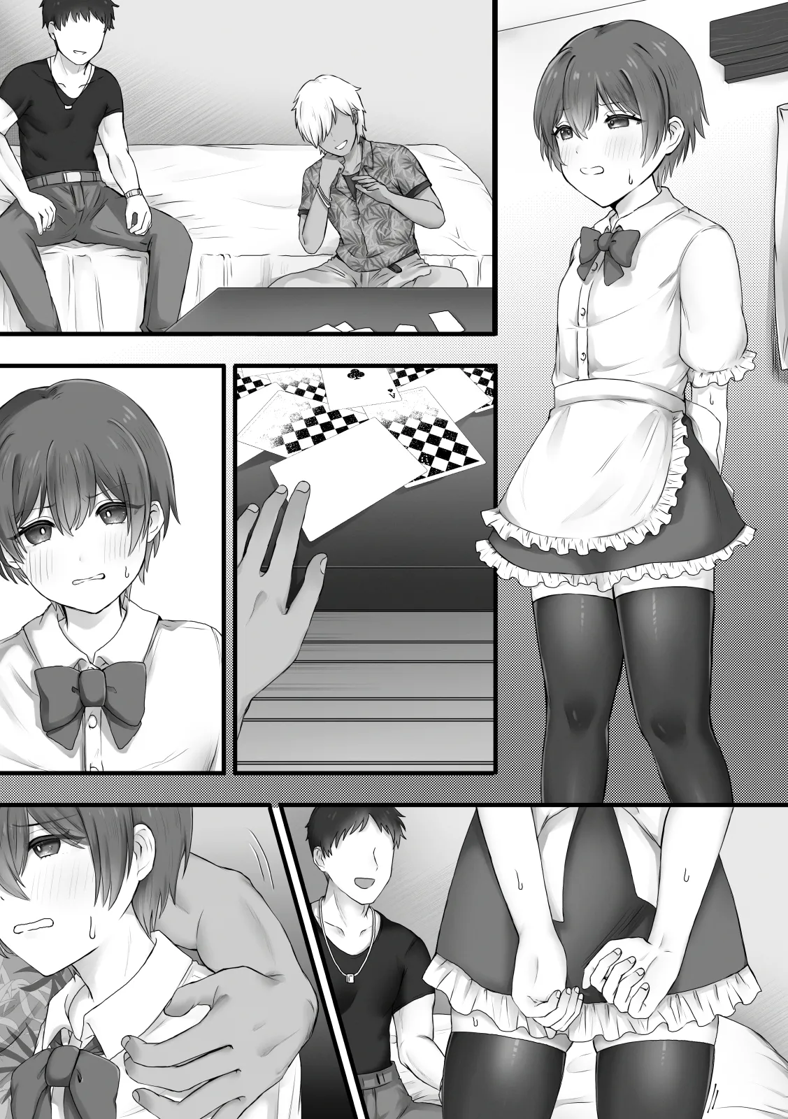 Josou de Koufun suru wake Nai! page 20 original parody - stockings dark skin hentai manga - read online free