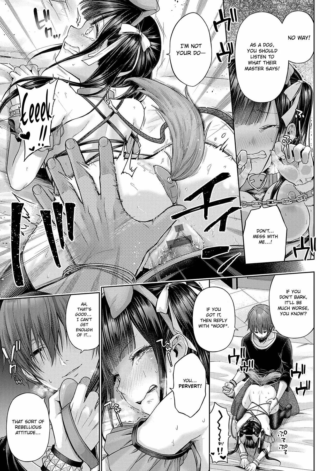Wanshot Underpuppy + Okawari page 25 - squirting bdsm hentai manga - read online free
