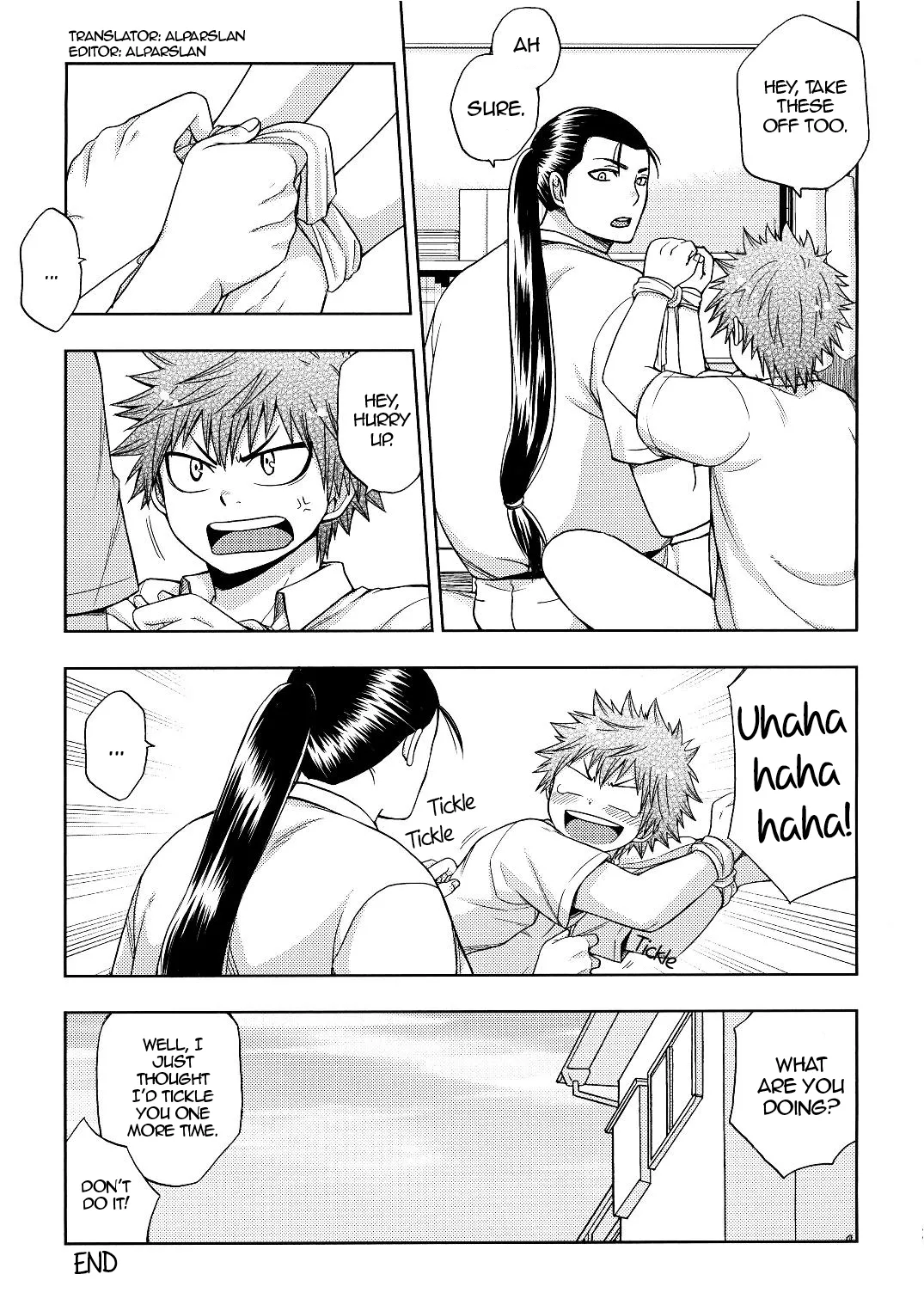 Kusuguri Plus | Tickling Plus page 20 featuring sousuke kuze hinomaru-zumou parody - ponytail anal hentai manga - read online free