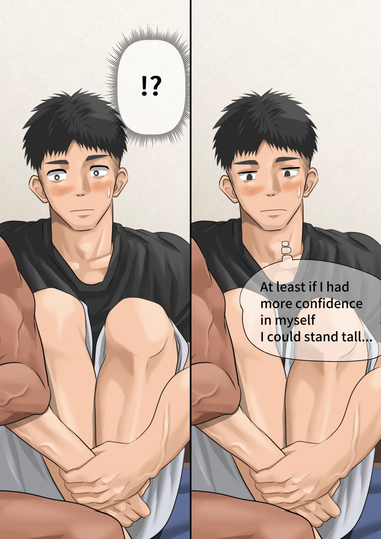 [motyaki] 片想いしてる友達が家に来た1(11p.)【ENG】 (Pixiv Fanbox) - Page 20