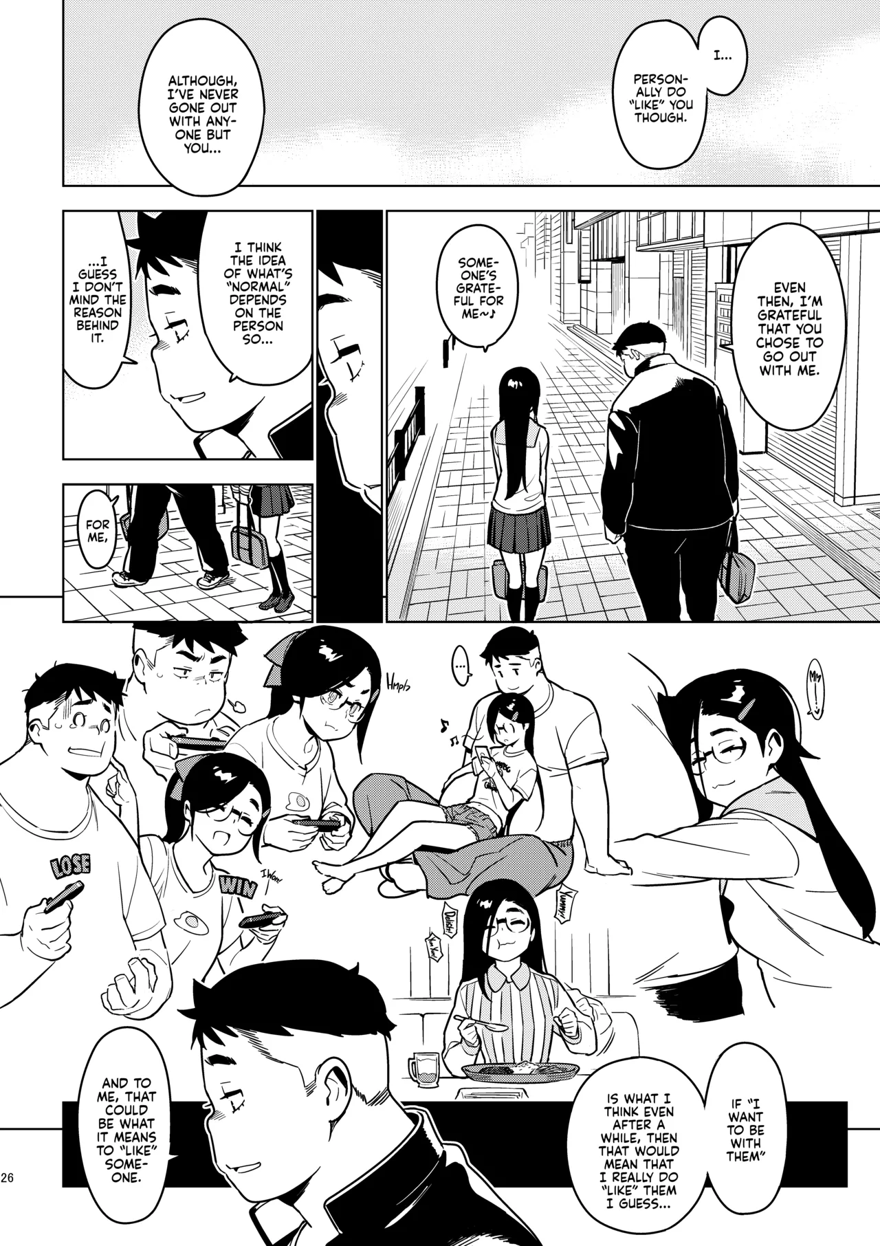 Saori page 25 original parody - kissing glasses hentai manga - read online free