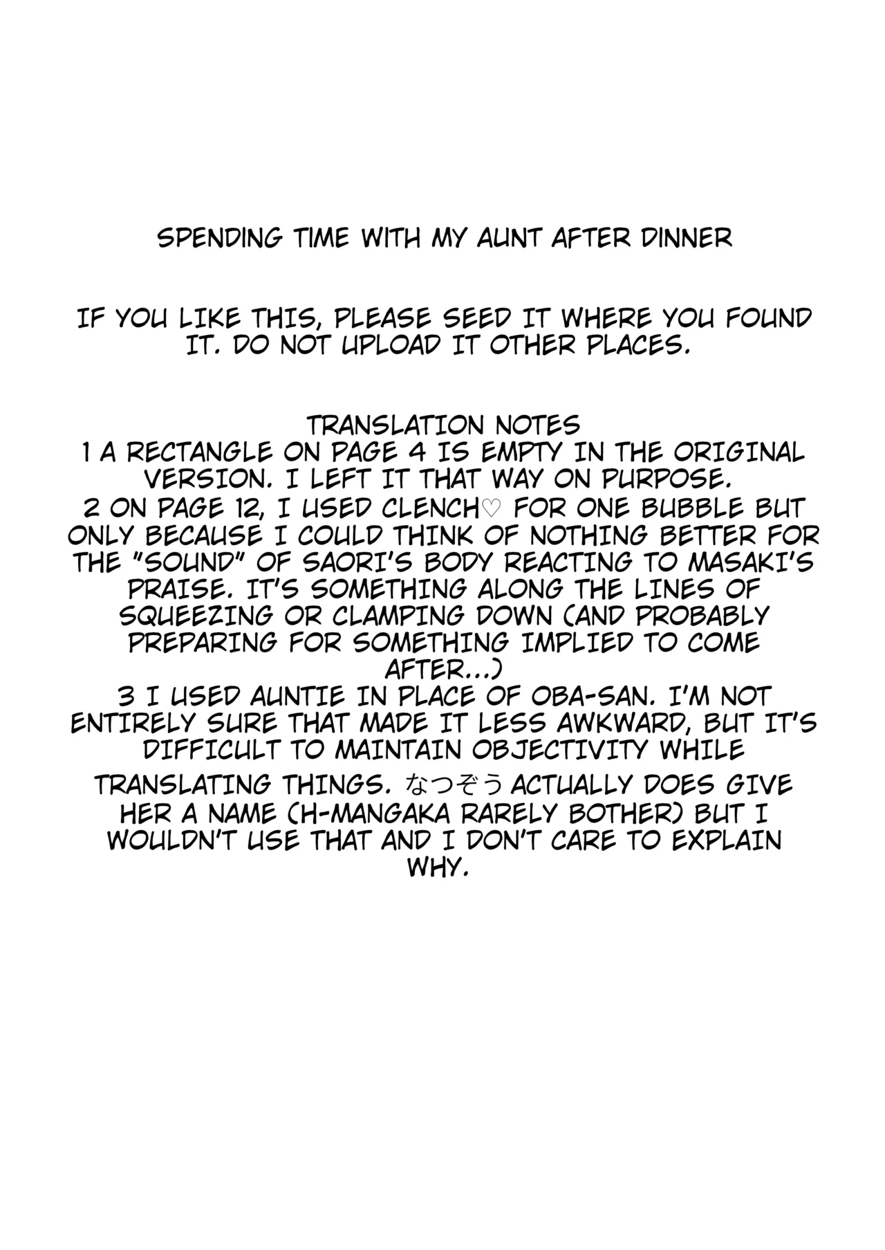 Yuuhan no Ato wa Oba-chan to | Spending Time With My Aunt After Dinner page 32 original parody - milf big breasts hentai manga - read online free