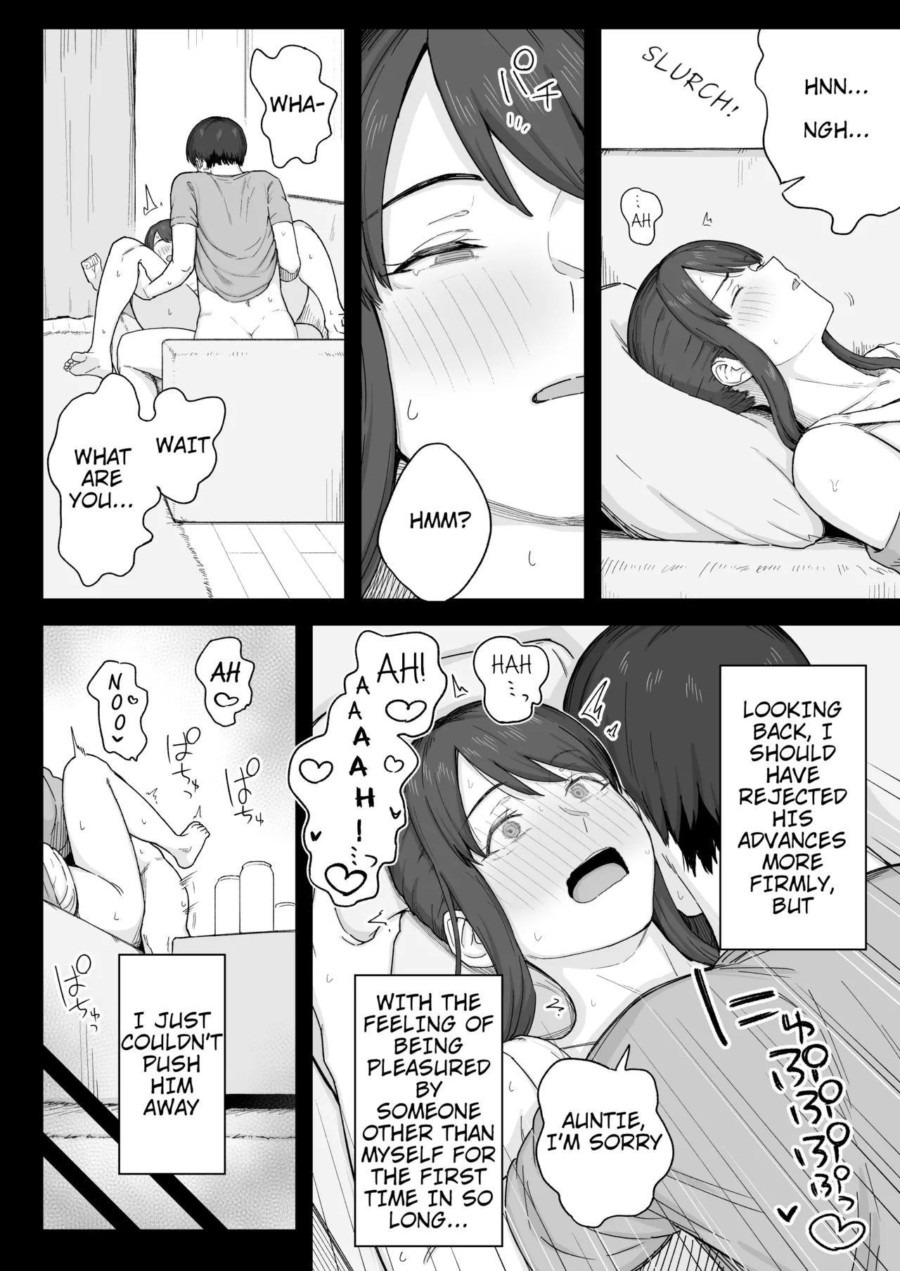Yuuhan no Ato wa Oba-chan to | Spending Time With My Aunt After Dinner page 9 original parody - sole female sole male hentai manga - read online free