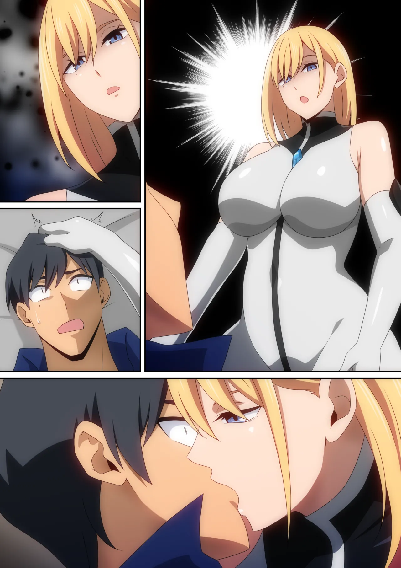 Megami ni Isekai Shoukan de Musou Shinai ka to Sasowareta kedo Kotowattara Karada de Iu Koto Kikasarechaimashita... 2 page 29 original parody - handjob kissing hentai manga - read online free