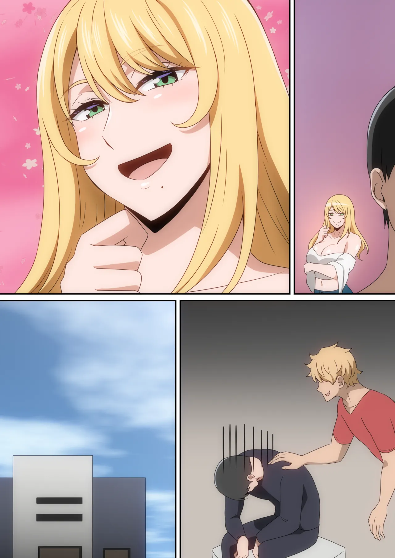 シェアハウス破壊女 page 49 original parody - kissing big breasts hentai manga - read online free