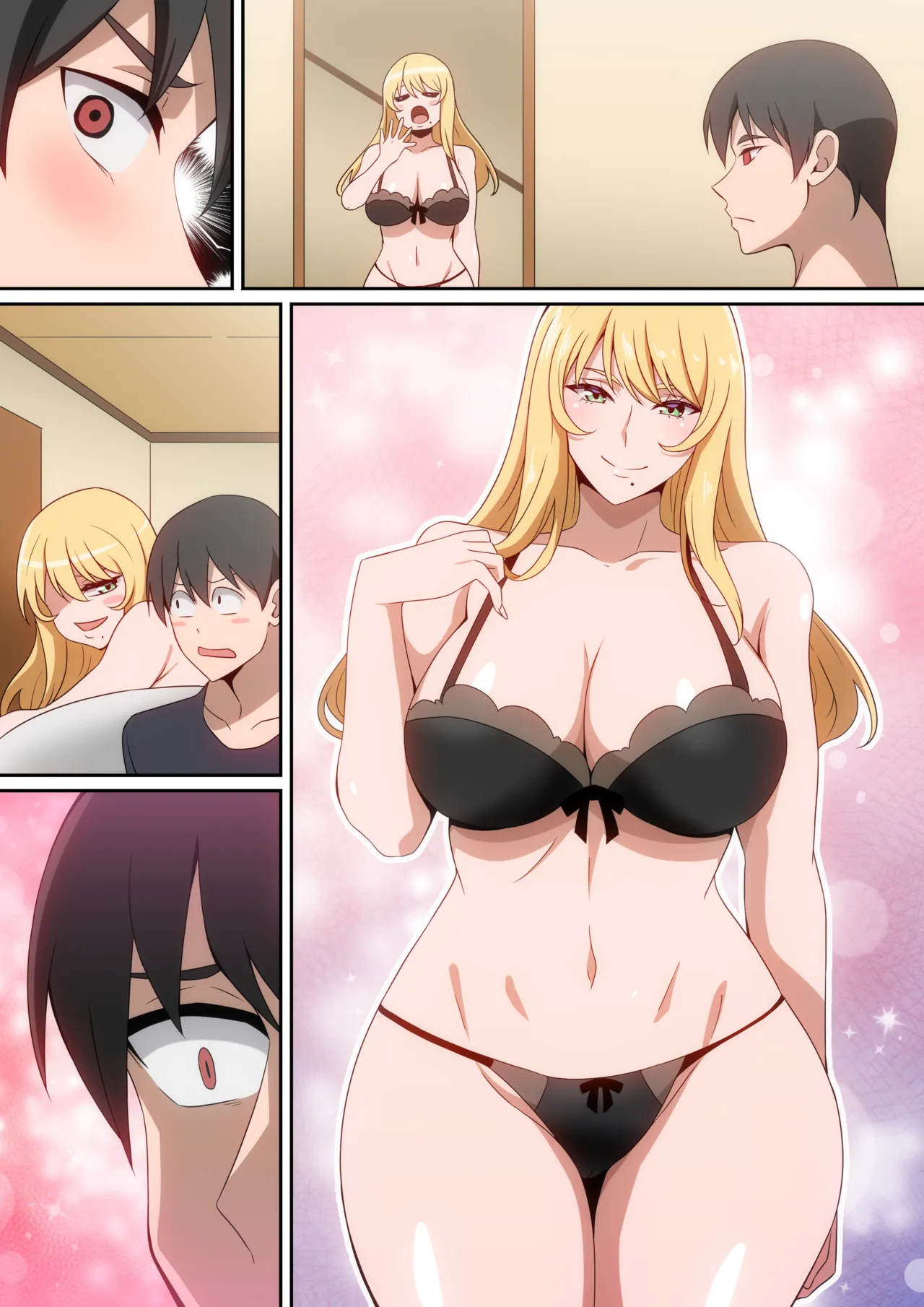 シェアハウス破壊女 page 56 original parody - kissing big breasts hentai manga - read online free