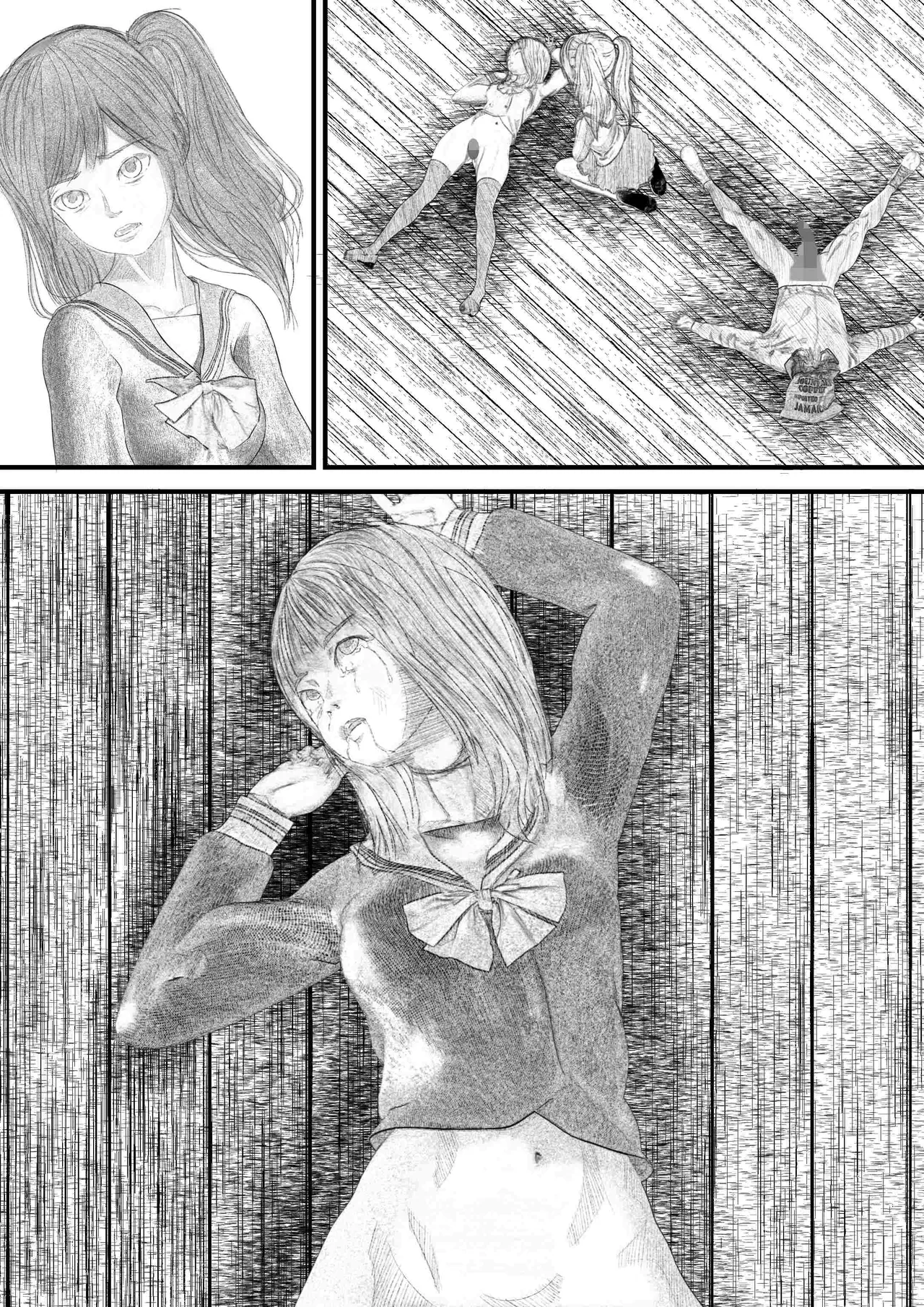 首絞め!漫画・スナッフシリーズ「三部作総集編」/首絞めリョナ・コミック作品 - Page 56