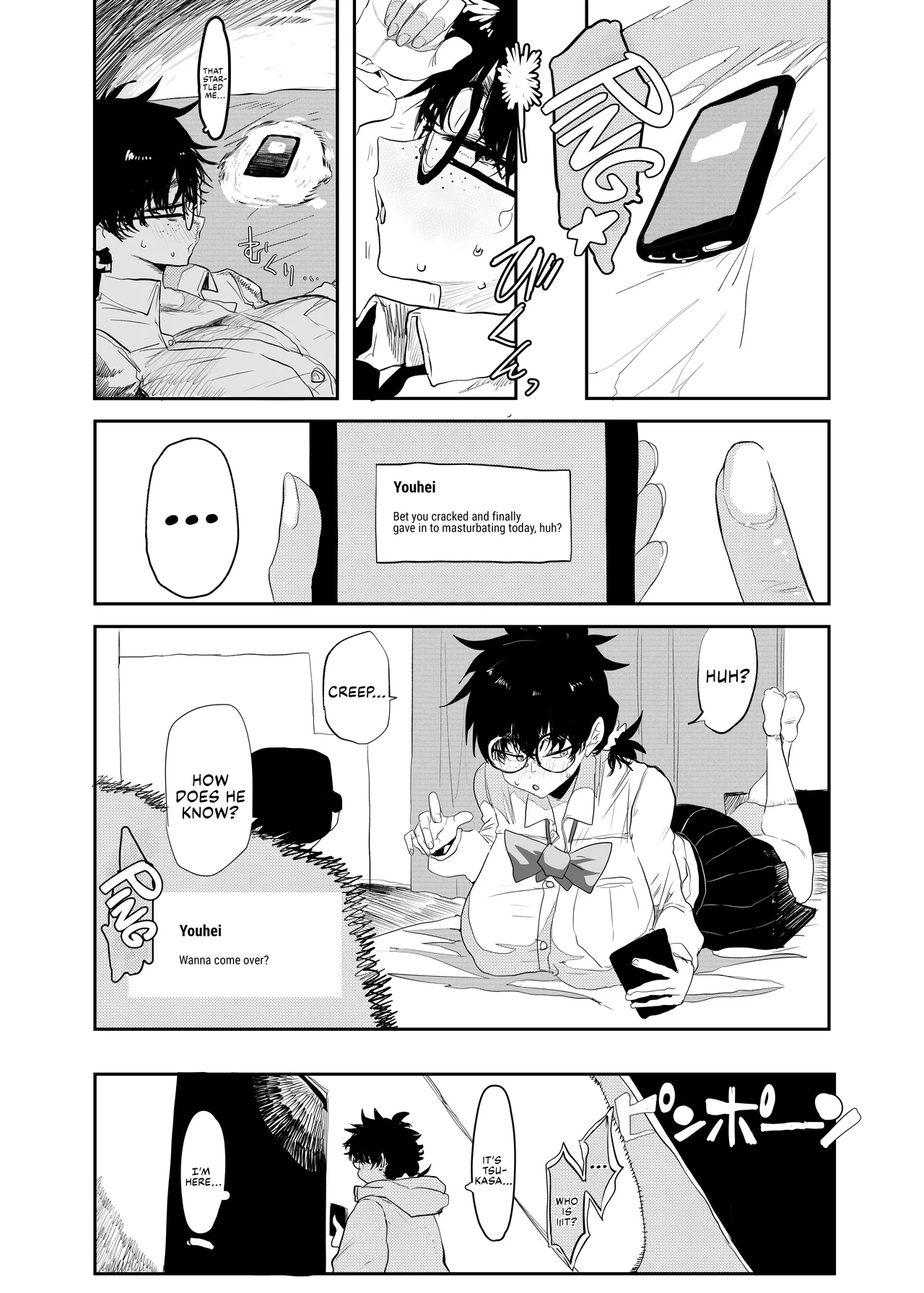 Uesugi Tsukasa wa Kaihatsu sareteiru / Fuyu | The Awakening of Tsukasa Uesugi: Winter page 13 original parody - kissing big breasts hentai manga - read online free