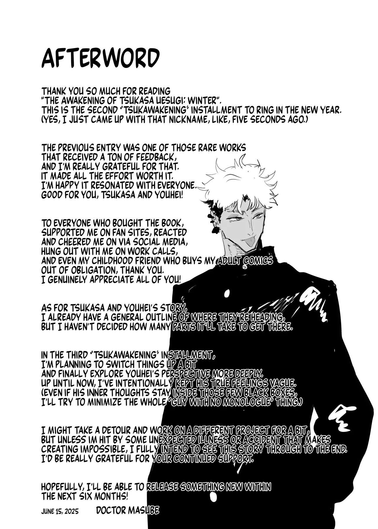 Uesugi Tsukasa wa Kaihatsu sareteiru / Fuyu | The Awakening of Tsukasa Uesugi: Winter page 49 original parody - kissing big breasts hentai manga - read online free