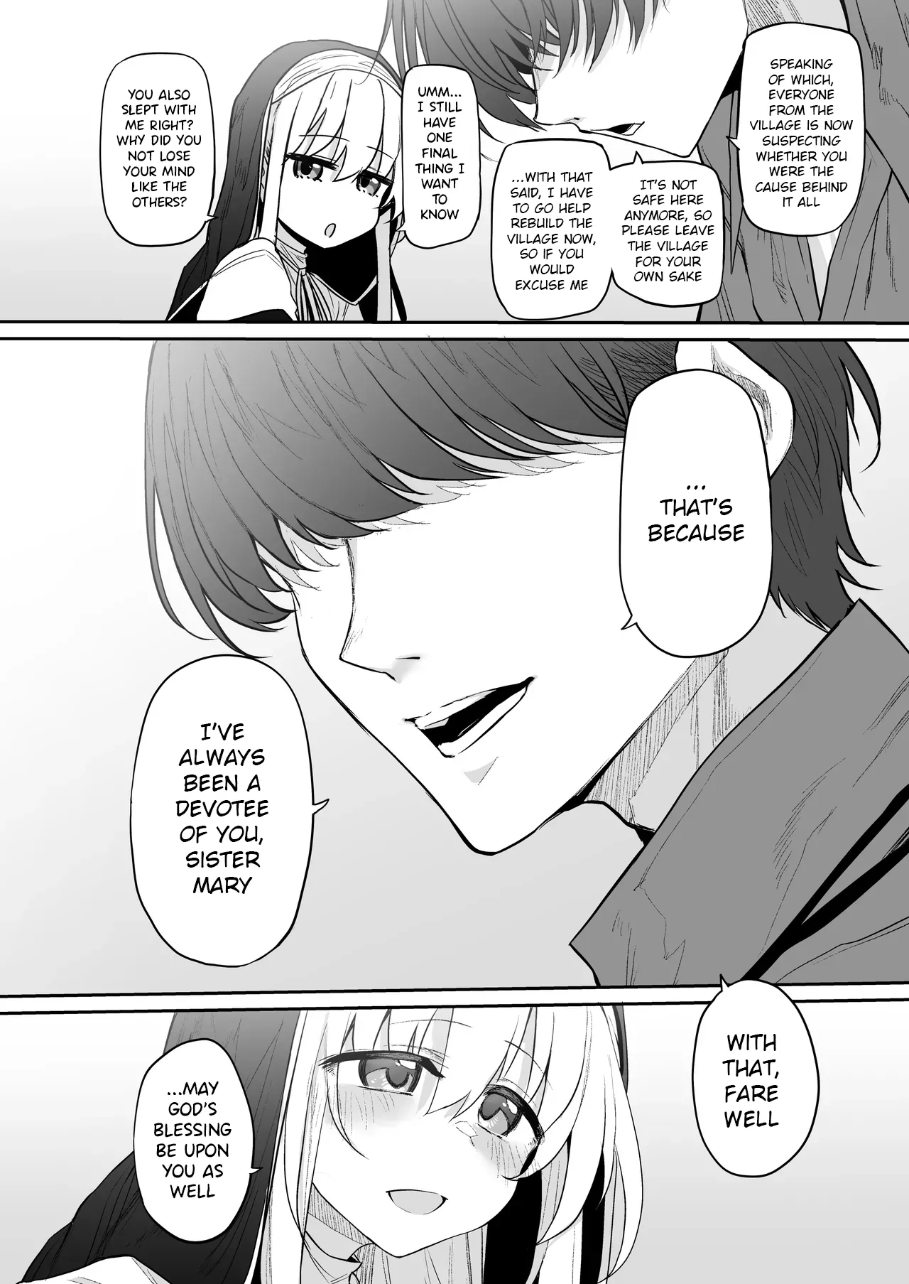 [Marked-two (Suga Hideo)] Lust Travelers -Inran Sister Hen- | Lust Travelers -Ep. Lewd Sister- [English] [Digital] page 54 original parody - leg lock big breasts hentai manga - read online free